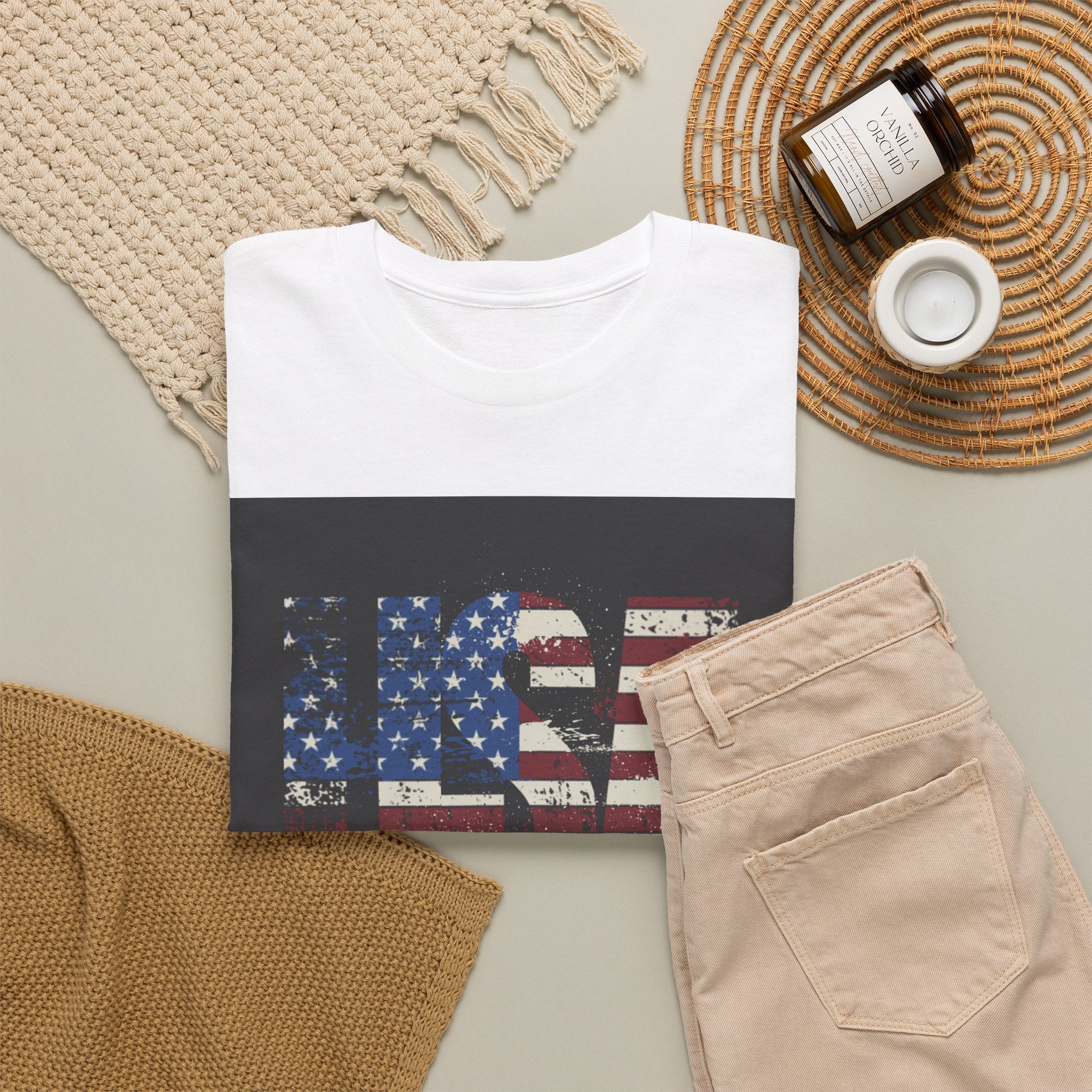 USA Flag 'Made in America' T-Shirt