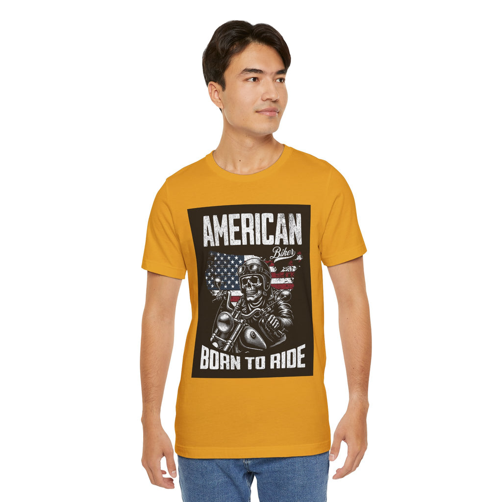 Born to Ride American Biker T-Shirt