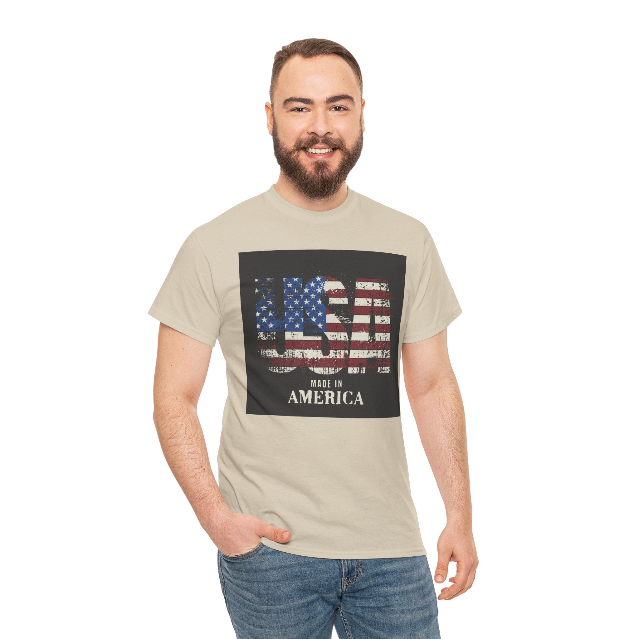 USA Flag 'Made in America' T-Shirt