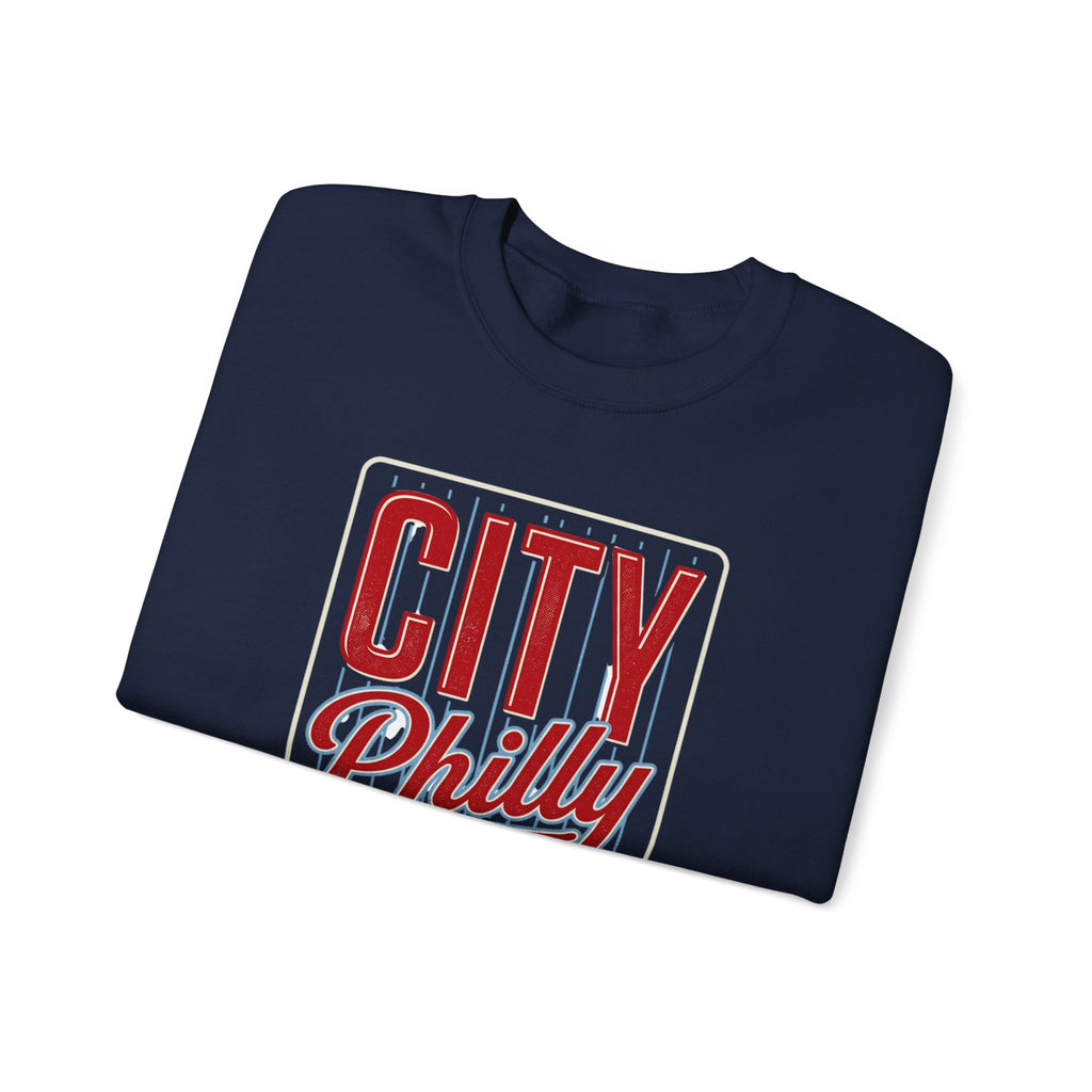 City Philly Baseball Sweatshirt | Regional Baseball Pride, City Sportswear