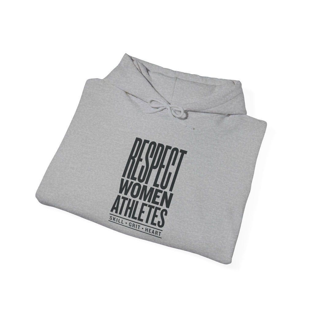 Respect Women Athletes Hoodie | Women's Sports Fandom, Athlete Support