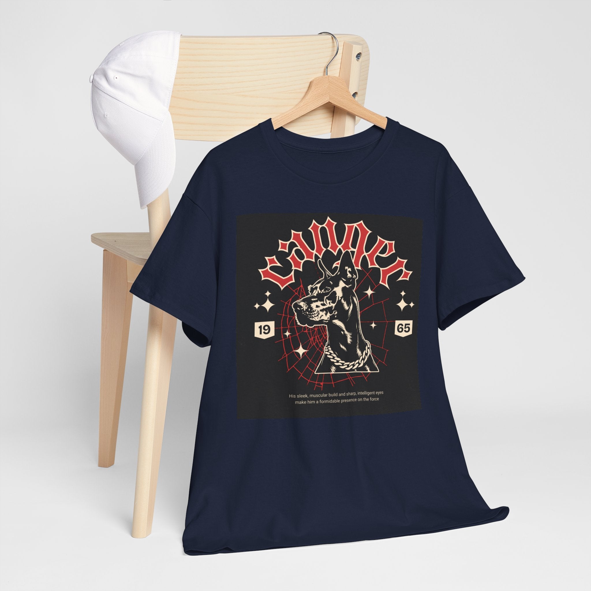 Vintage Gothic Cat Tee — 'Witchery' Retro Occult Graphic T-Shirt