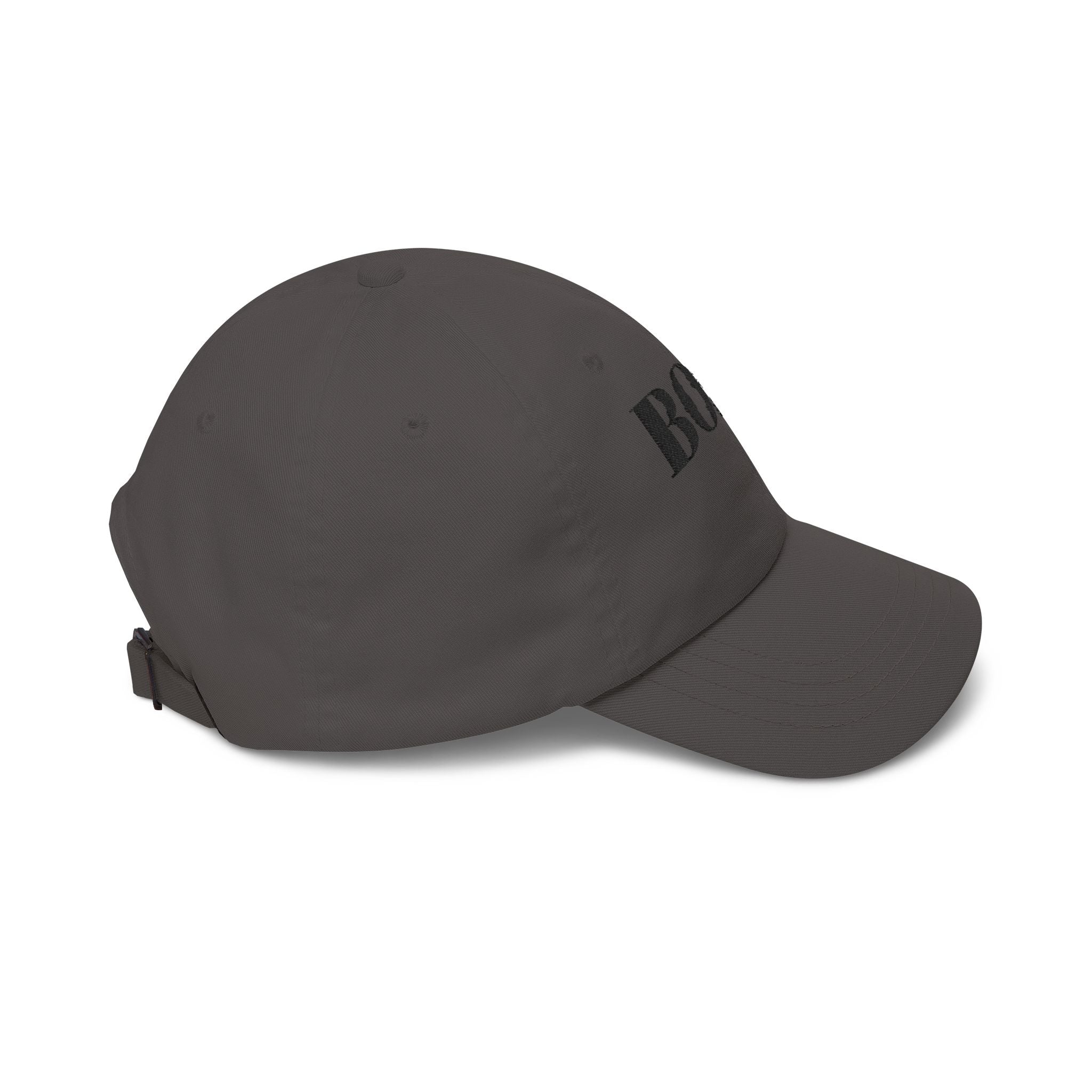 BOSS Embroidered Dad Cap - Classic White Baseball Hat
