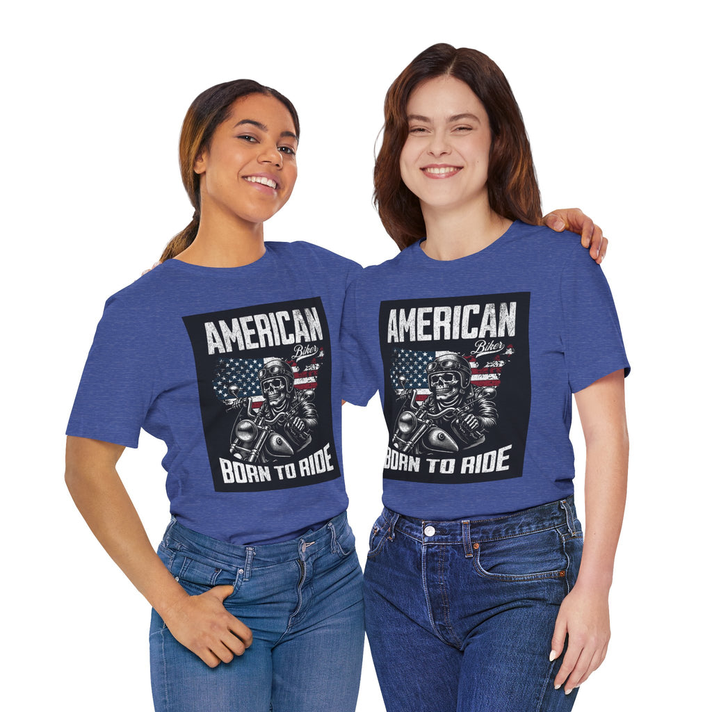 Born to Ride American Biker T-Shirt