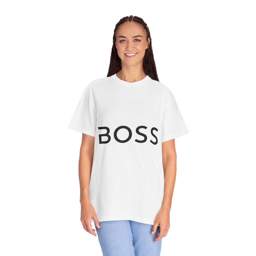 BOSS Graphic T-Shirt — Bold Minimalist Logo Tee for Confident Style