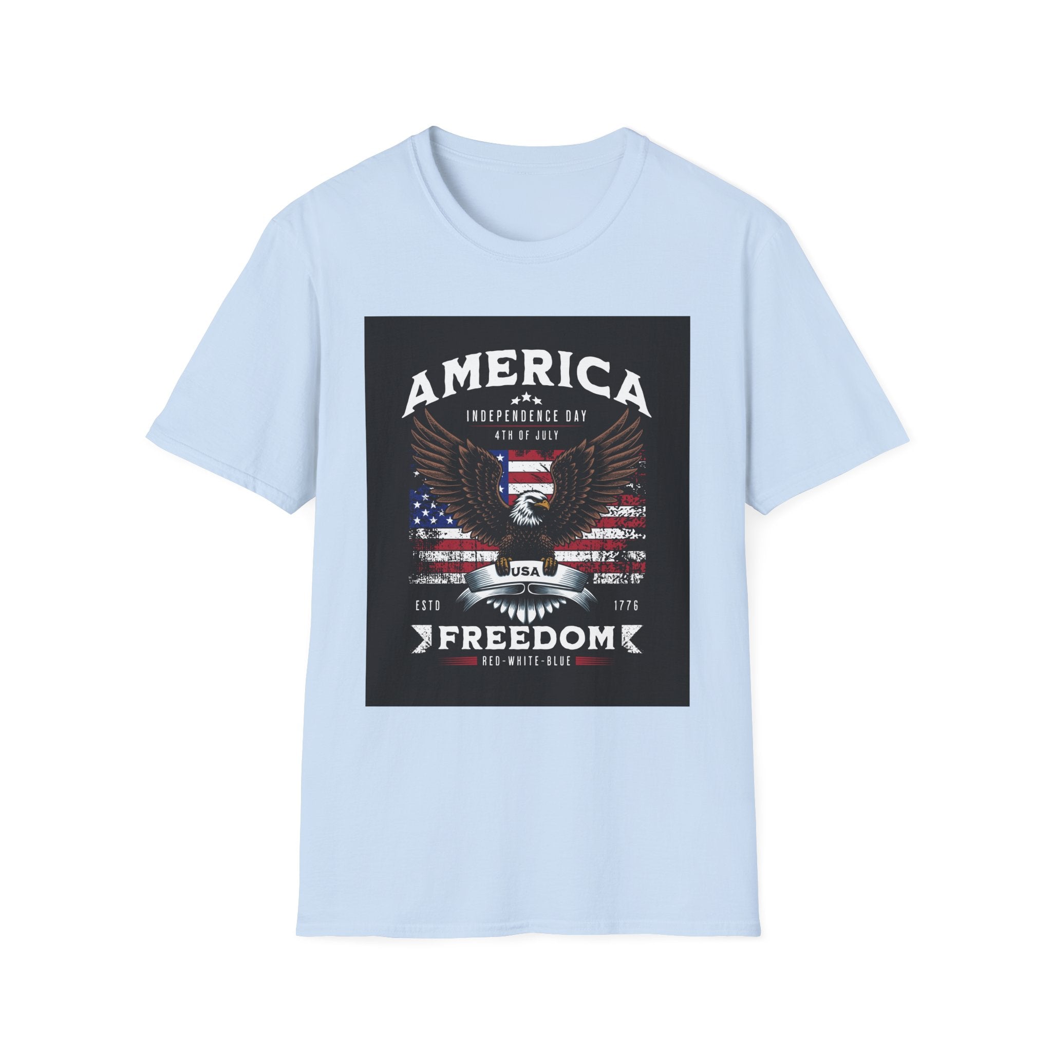 America Eagle T-Shirt — Independence Day Freedom Graphic Tee