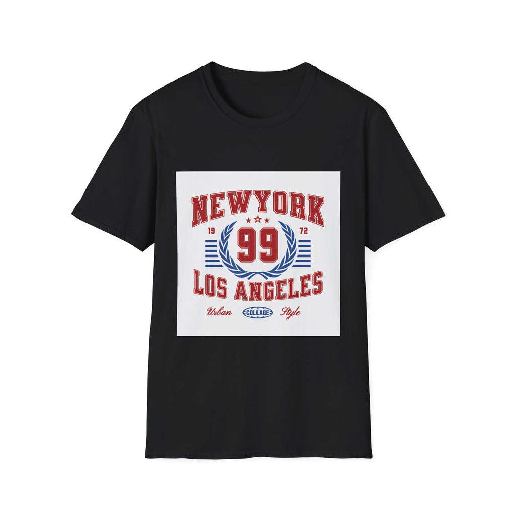 New York 99 Vintage Sports Tee — Collegiate Graphic T-Shirt