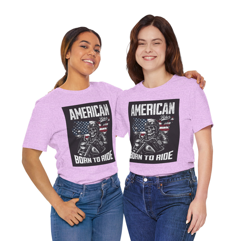 Born to Ride American Biker T-Shirt
