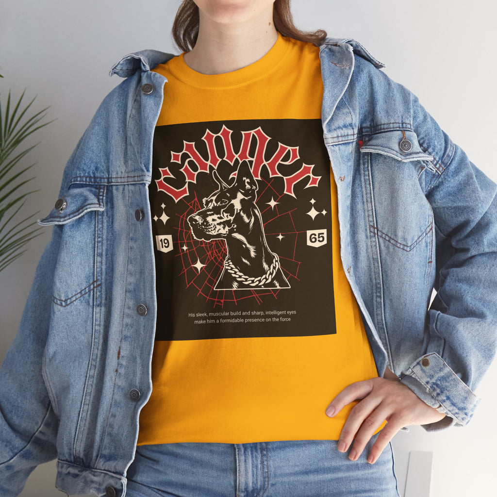 Vintage Gothic Cat Tee — 'Witchery' Retro Occult Graphic T-Shirt