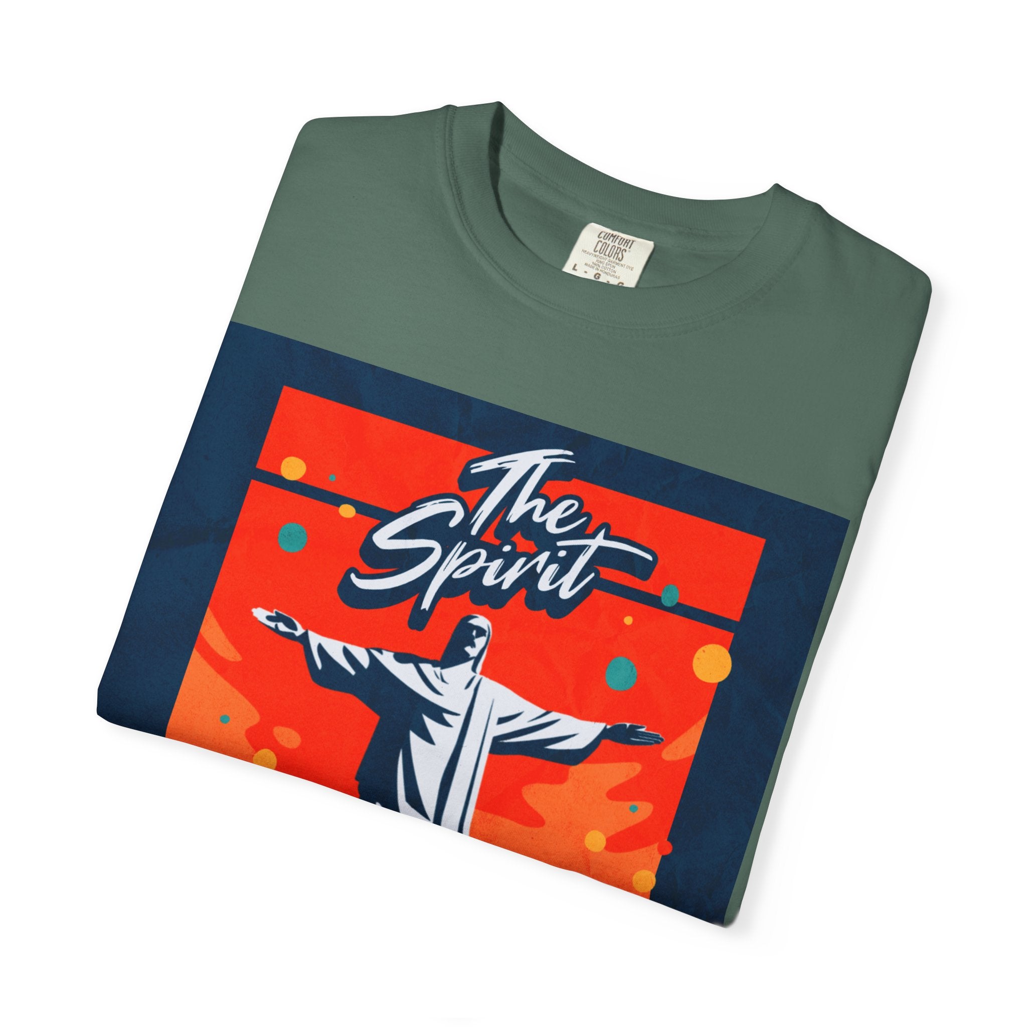 Rio de Janeiro Christ the Redeemer Poster T-Shirt — 'The Spirit' Graphic Tee