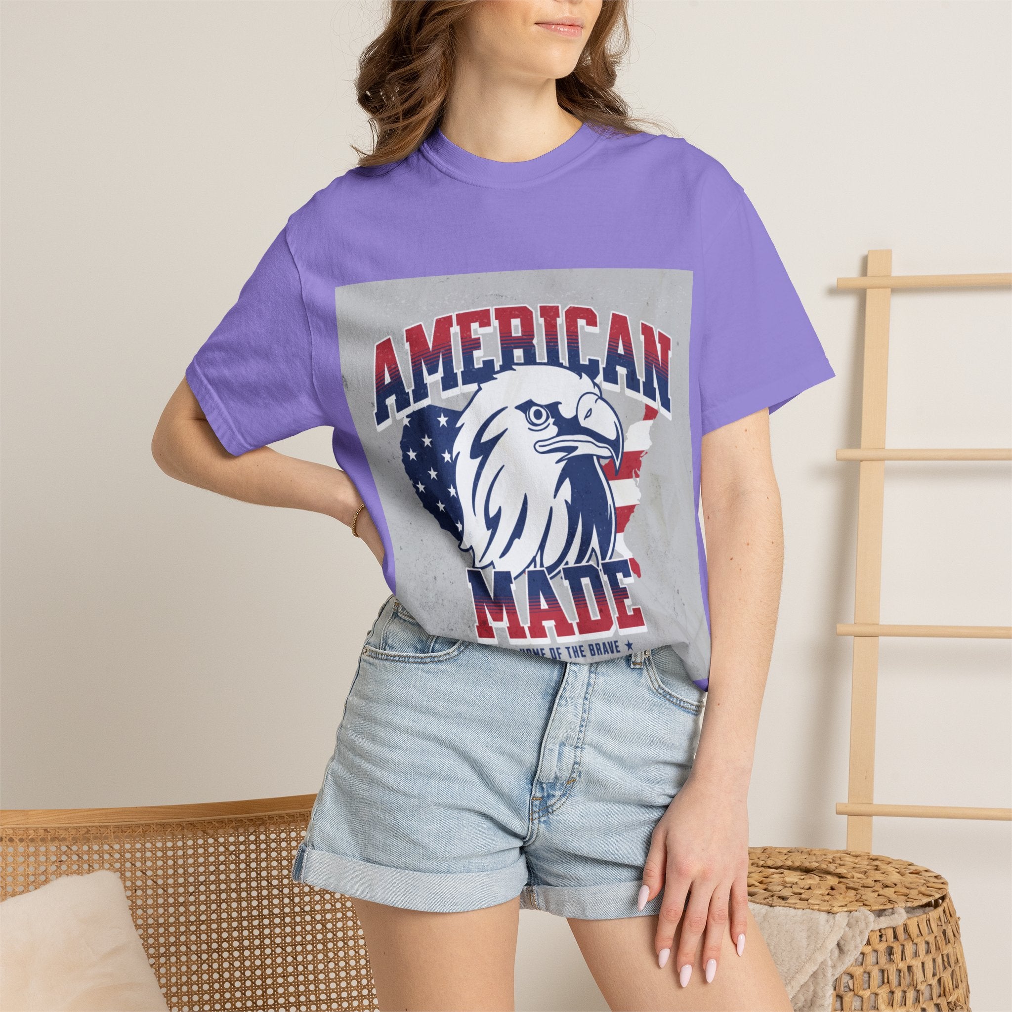 American Made Eagle T-Shirt — Patriotic USA Graphic Tee