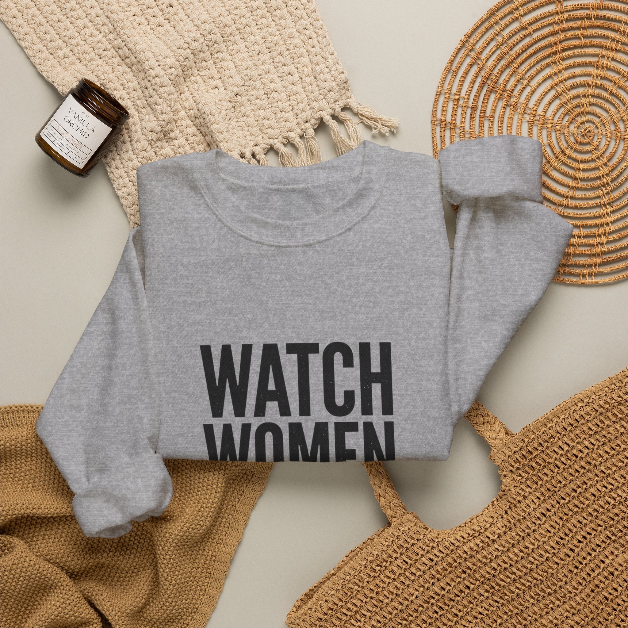 Watch Women Play Sweatshirt | Women's Sports Fandom, Athlete Support