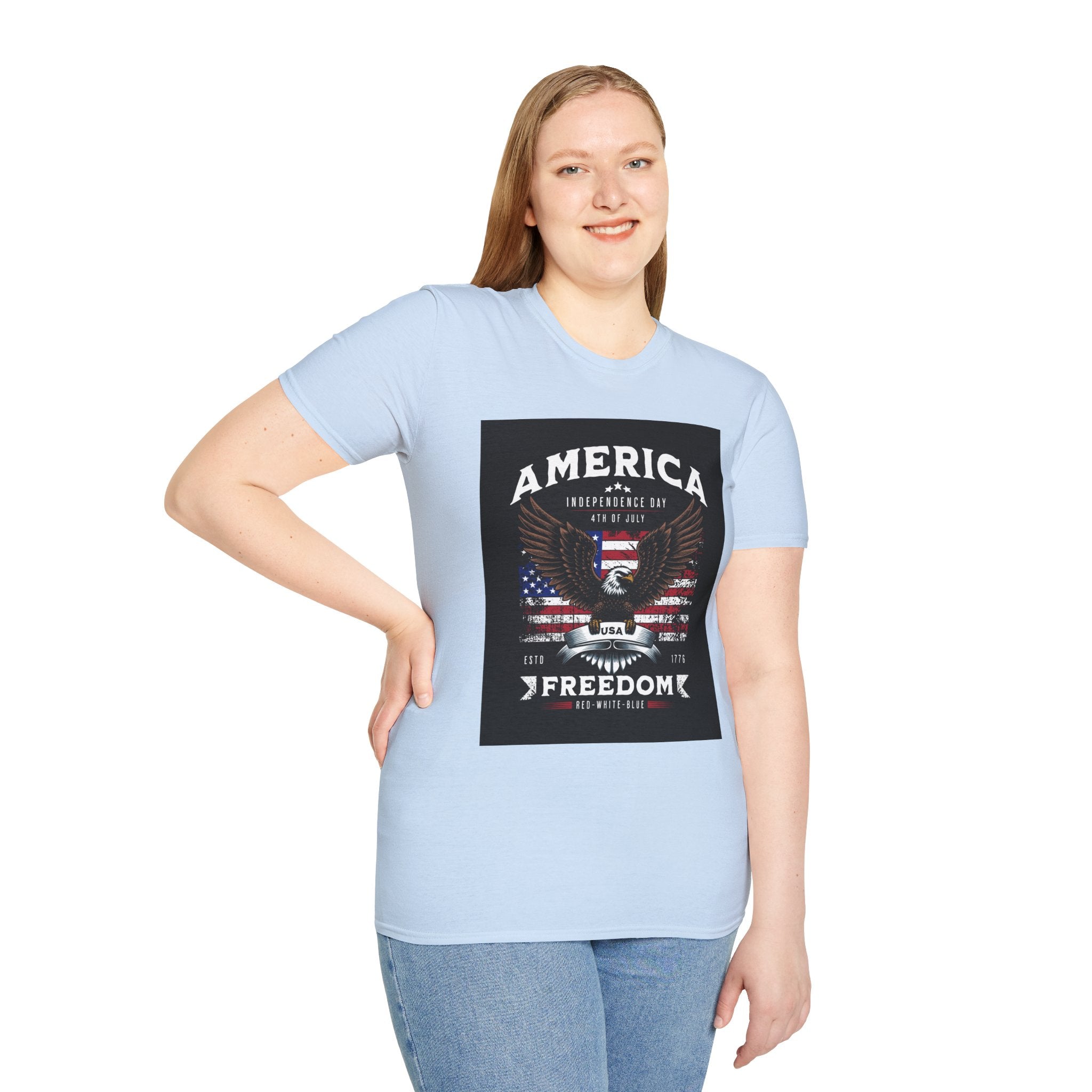 America Eagle T-Shirt — Independence Day Freedom Graphic Tee