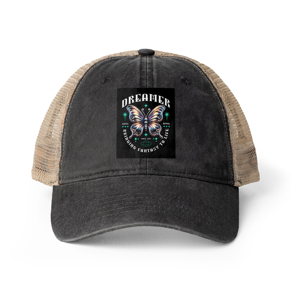 Women's Washed Mesh-Back Cap