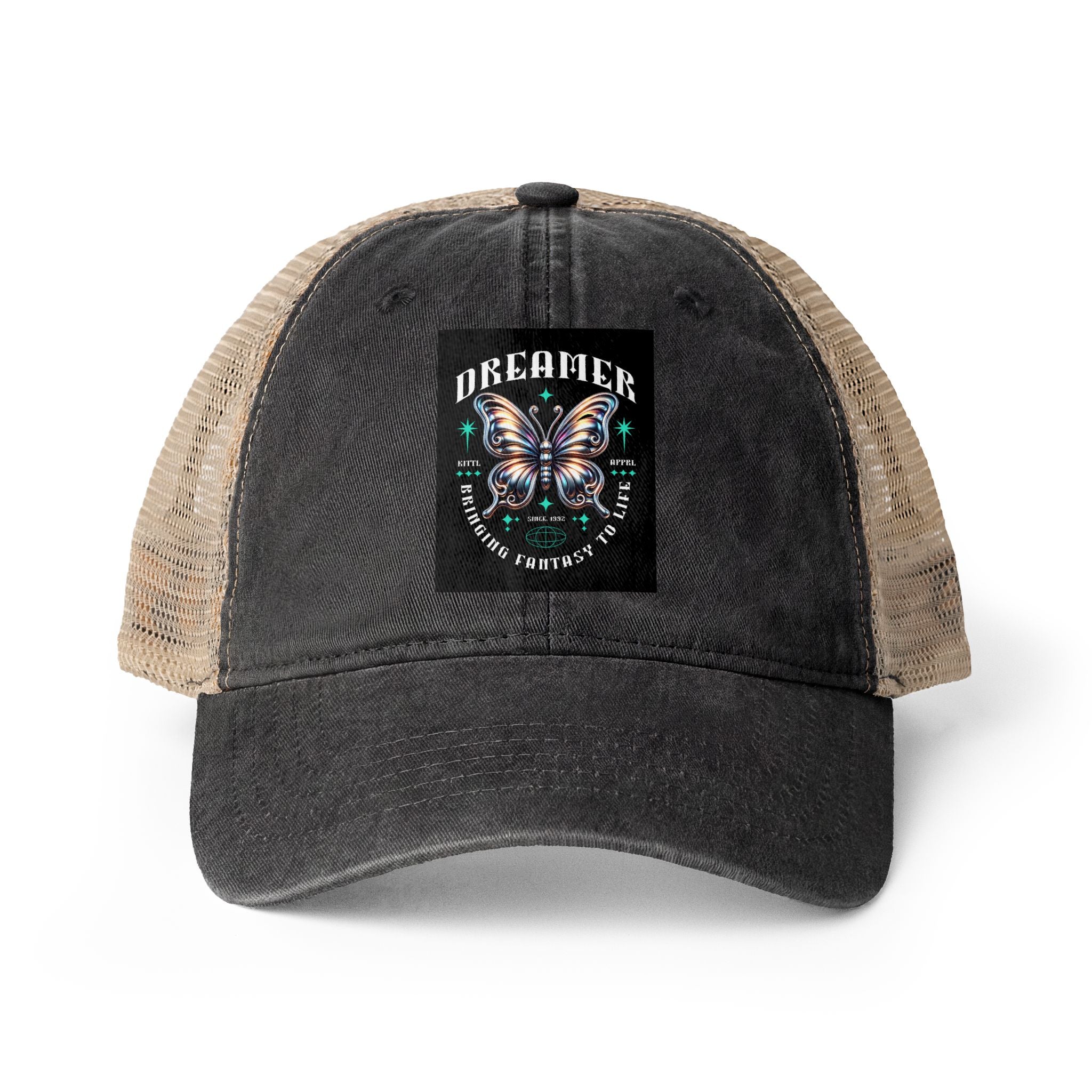 Women's Washed Mesh-Back Cap
