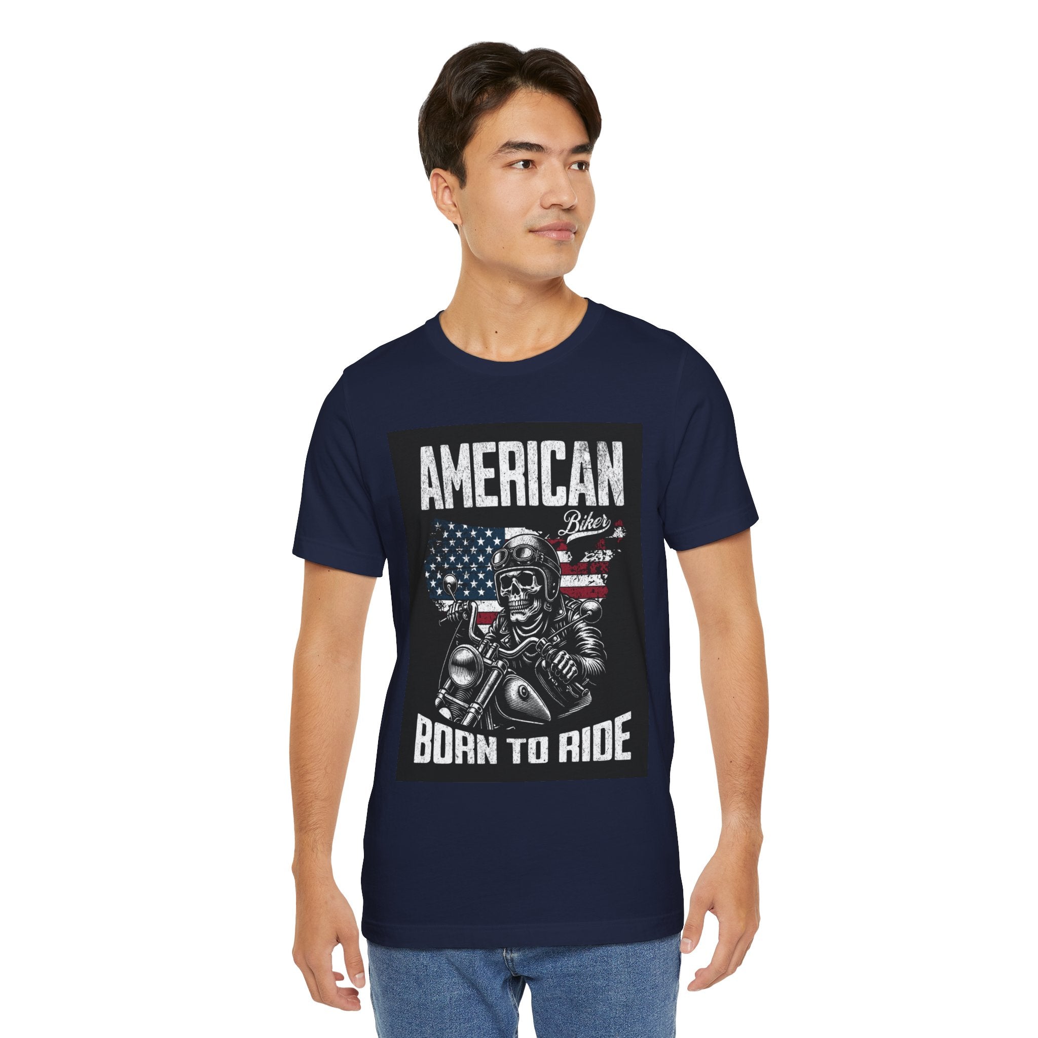 Born to Ride American Biker T-Shirt