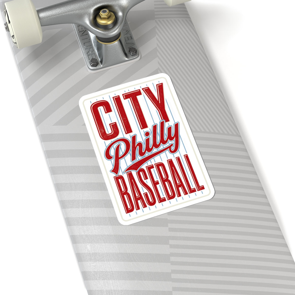 City Philly Baseball Kiss-Cut Stickers | Philadelphia Baseball Pride, Local Fan Decal