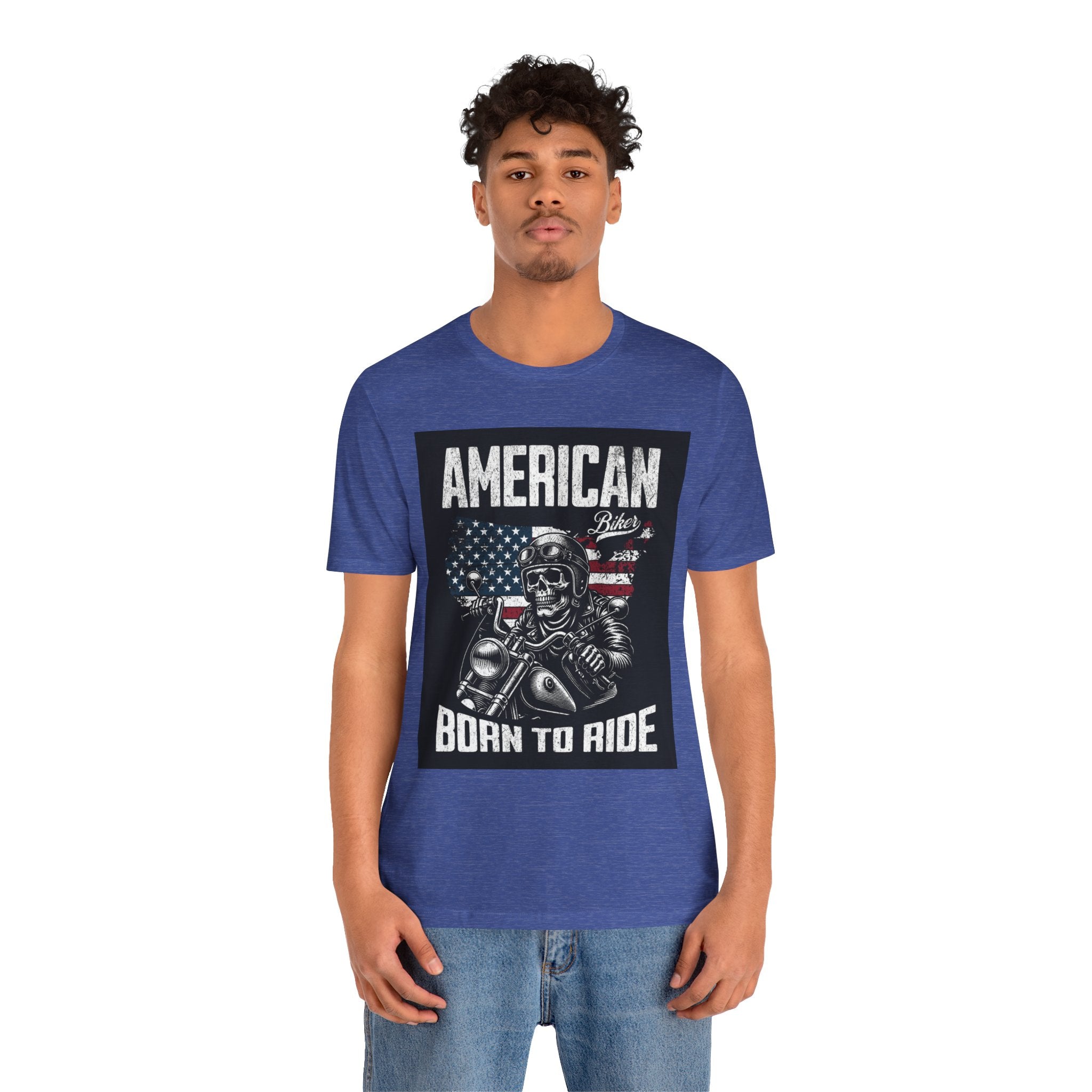 Born to Ride American Biker T-Shirt