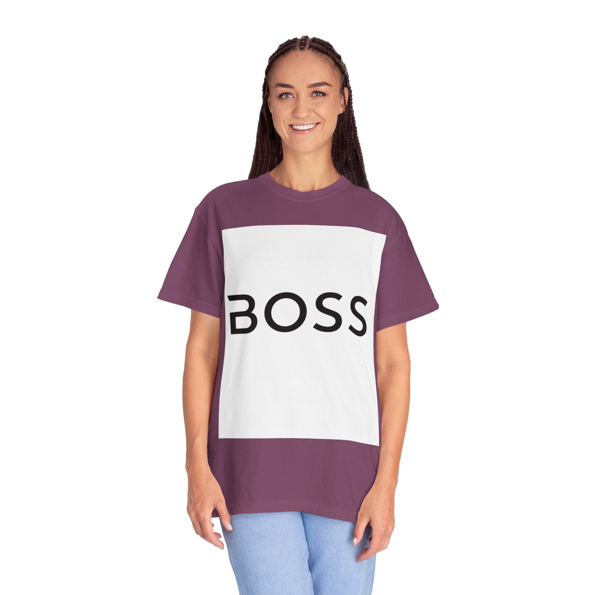BOSS Graphic T-Shirt — Bold Minimalist Logo Tee for Confident Style