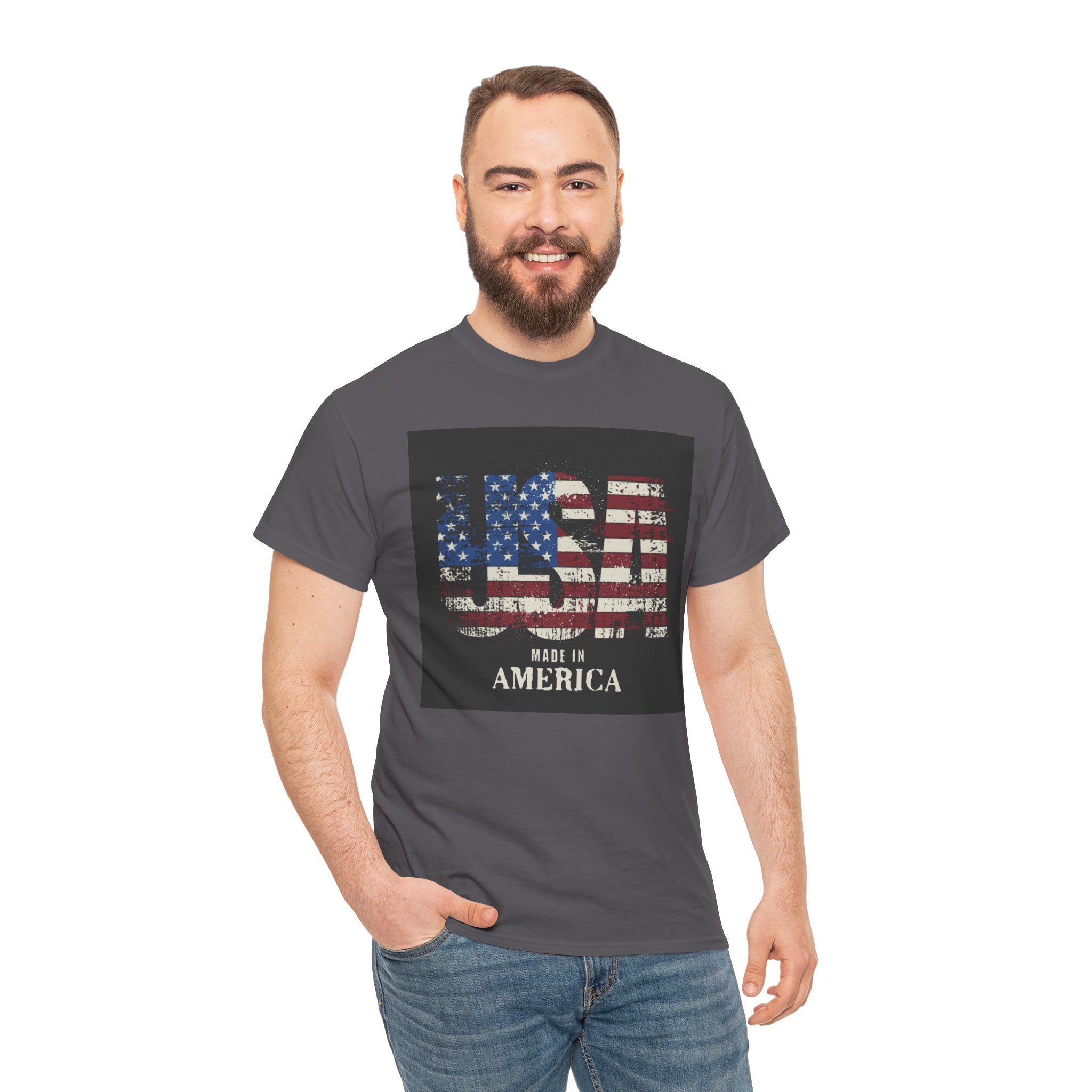 USA Flag 'Made in America' T-Shirt