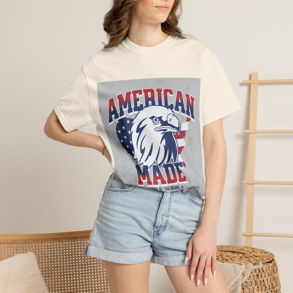 American Made Eagle T-Shirt — Patriotic USA Graphic Tee