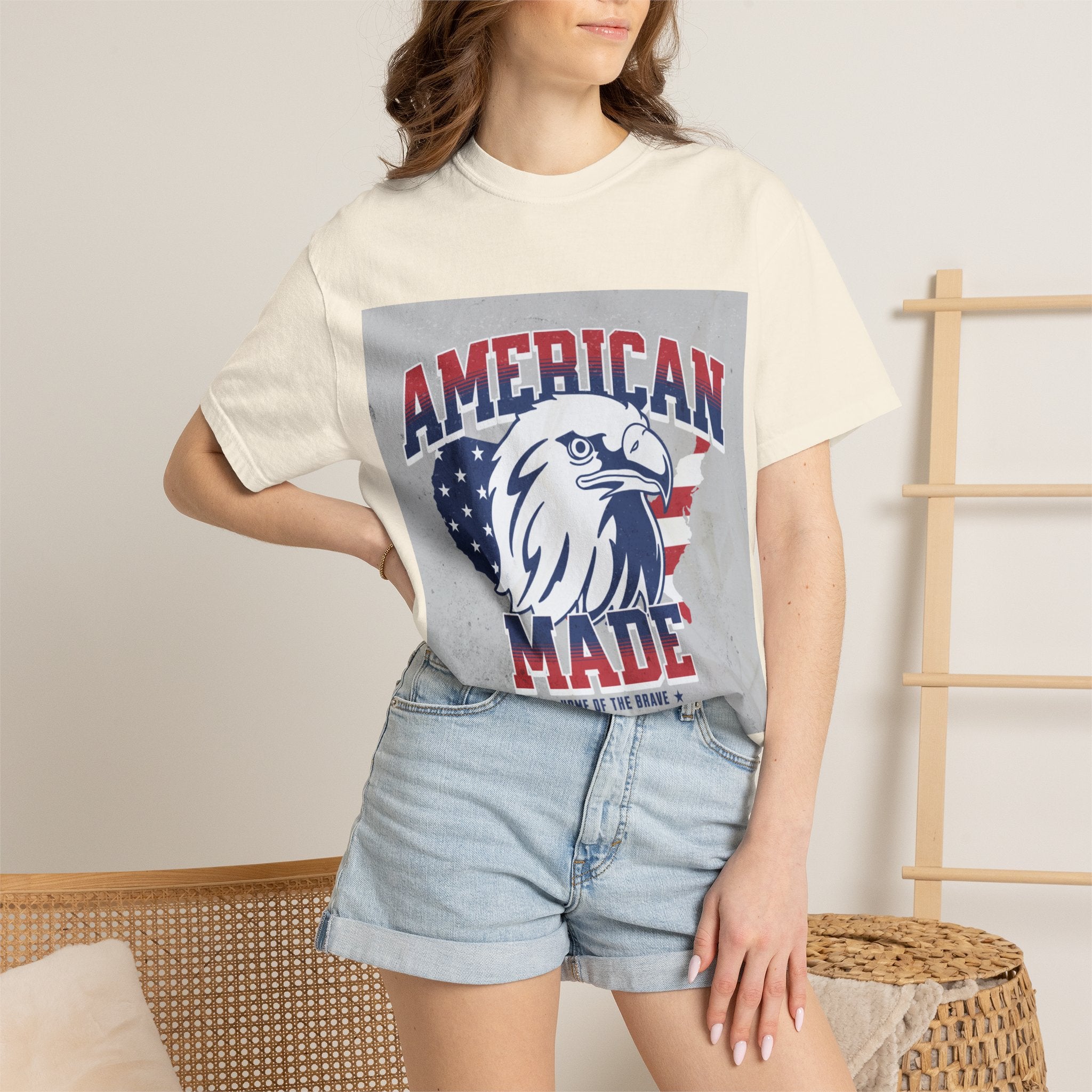 American Made Eagle T-Shirt — Patriotic USA Graphic Tee