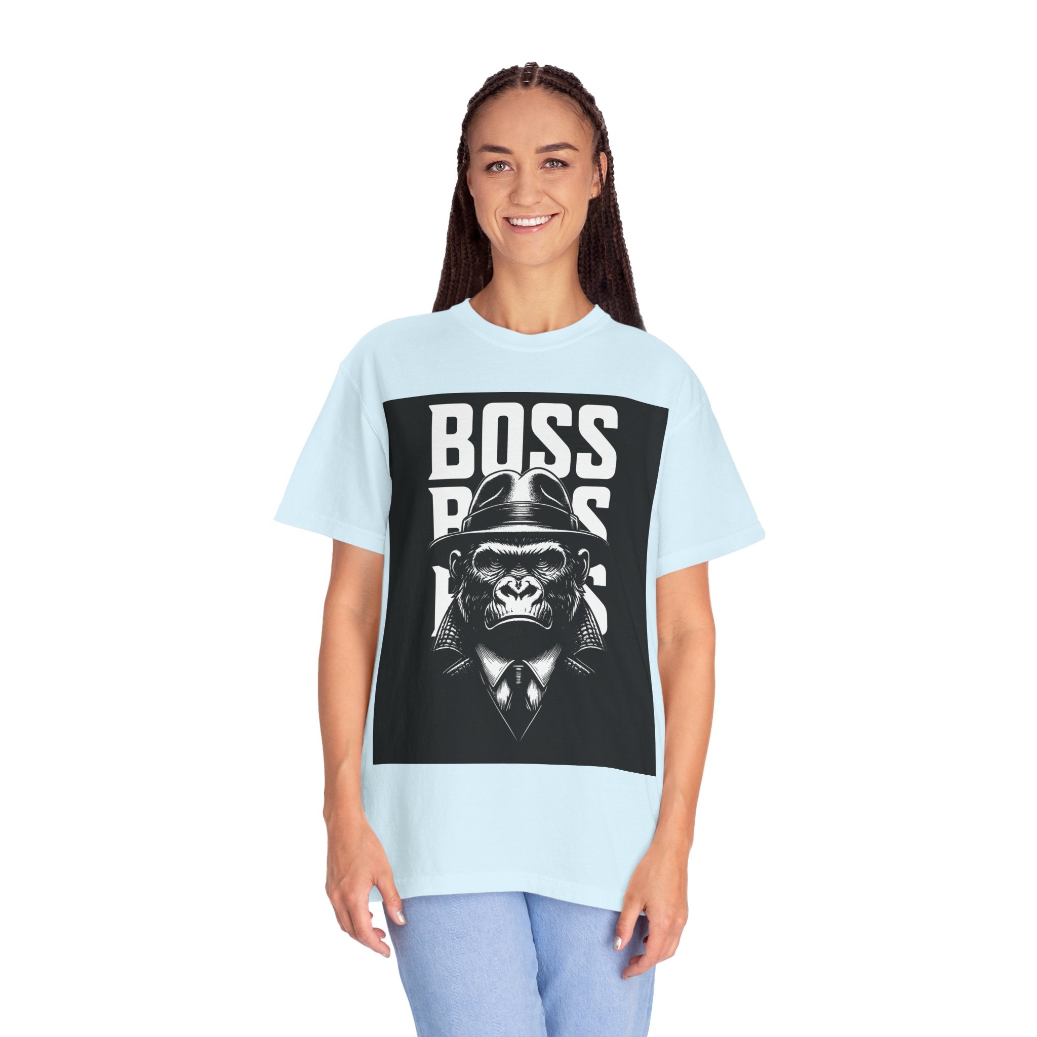 Boss Ape T-Shirt — Graphic "BOSS" Monkey Suit Tee