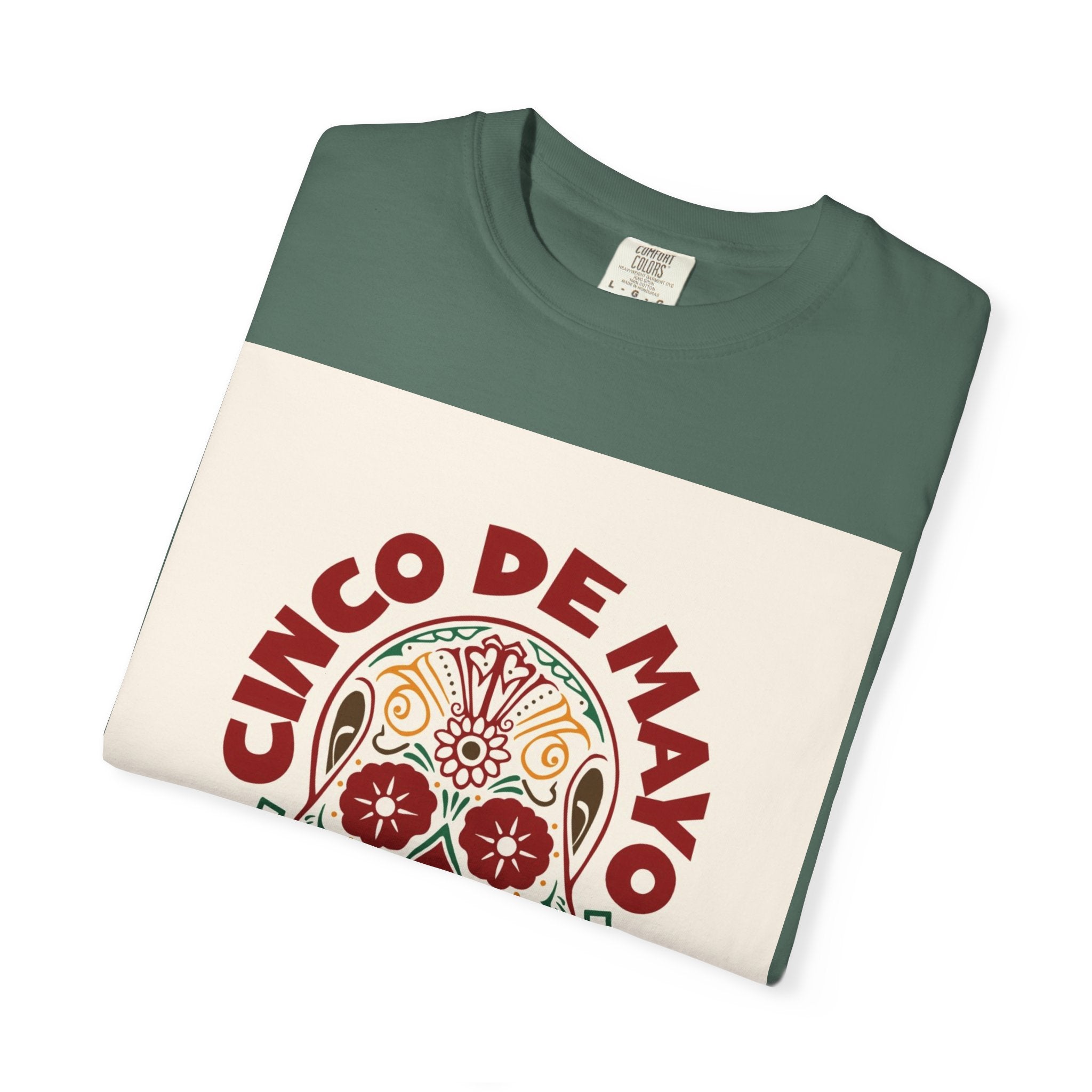 Cinco de Mayo Mexico Sugar Skull T-Shirt