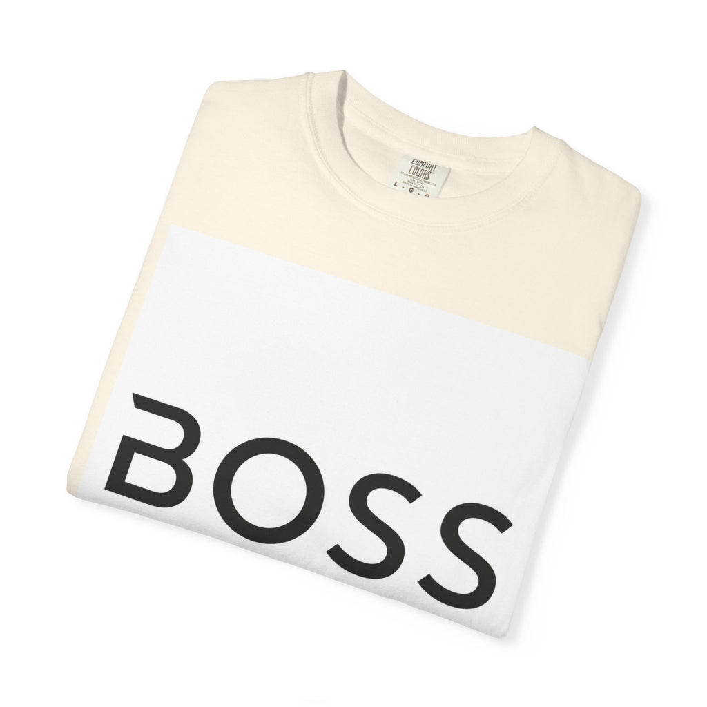 BOSS Graphic T-Shirt — Bold Minimalist Logo Tee for Confident Style