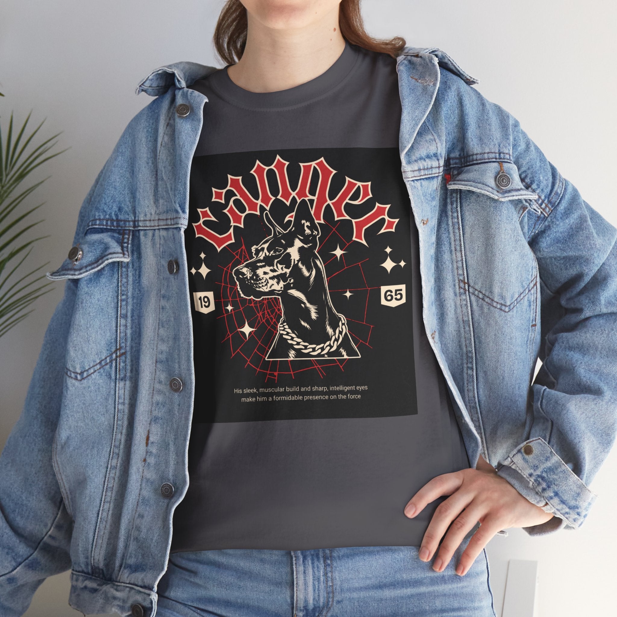 Vintage Gothic Cat Tee — 'Witchery' Retro Occult Graphic T-Shirt