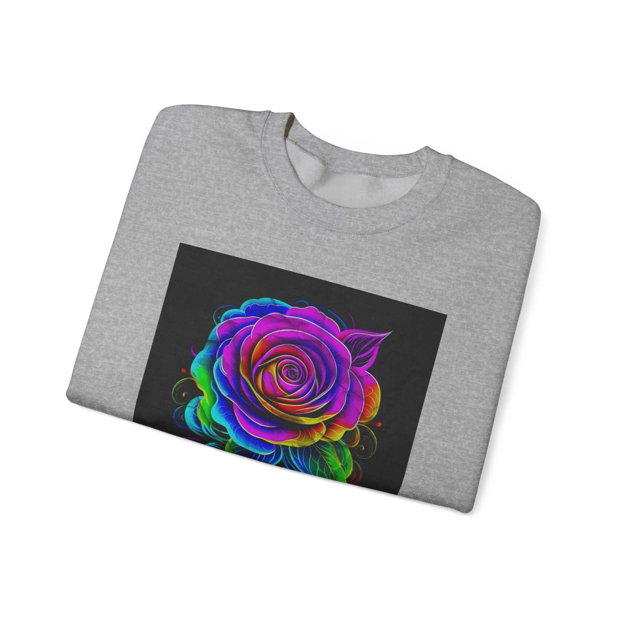 Fluorescent Rose “Fragrant” Crewneck Sweatshirt