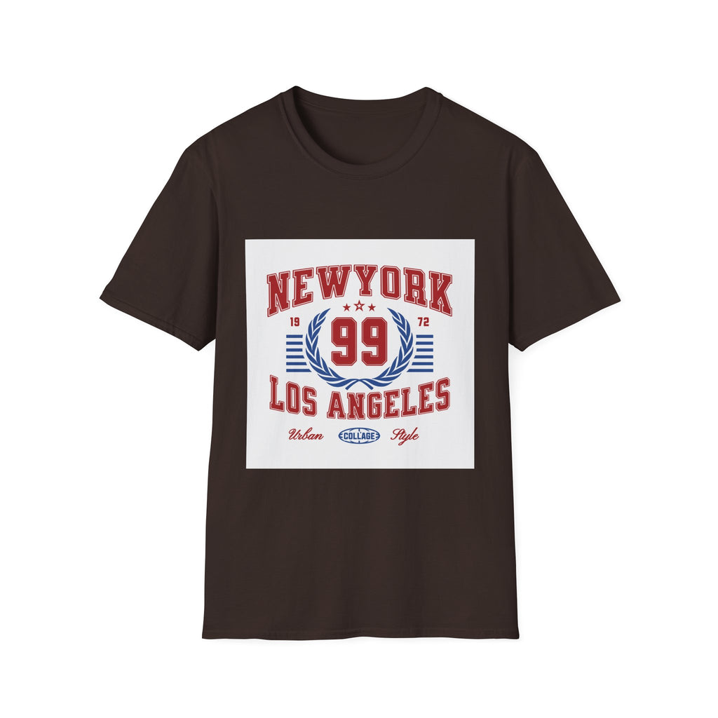 New York 99 Vintage Sports Tee — Collegiate Graphic T-Shirt