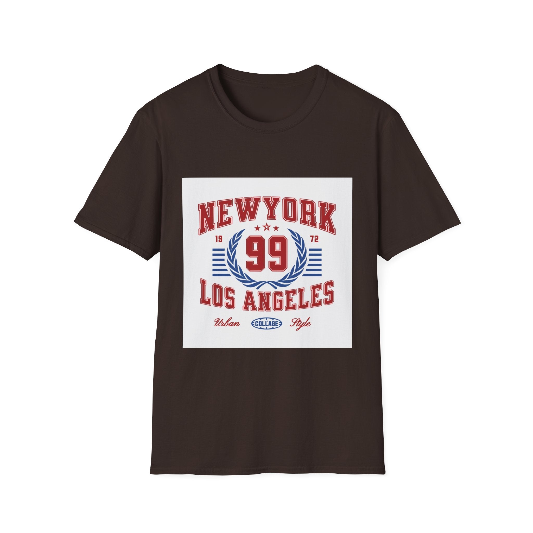 New York 99 Vintage Sports Tee — Collegiate Graphic T-Shirt