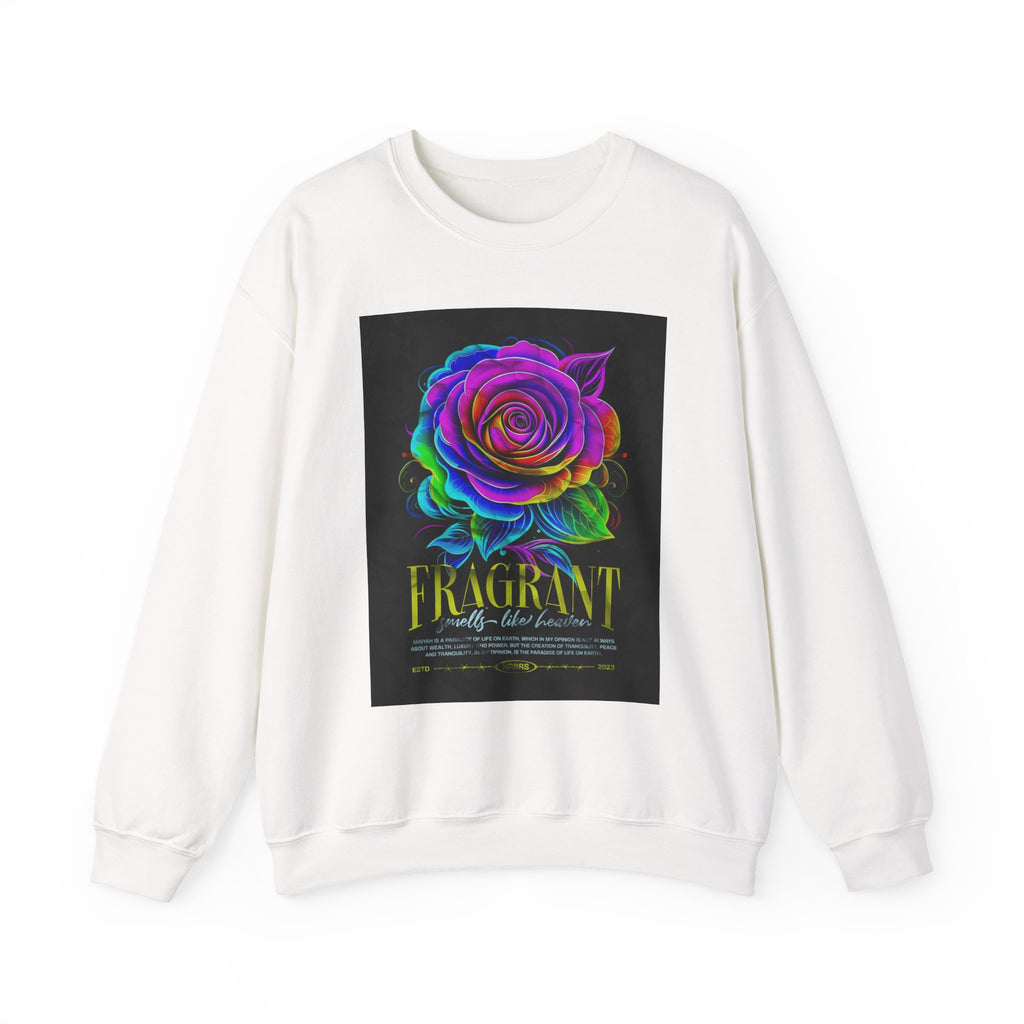Fluorescent Rose “Fragrant” Crewneck Sweatshirt