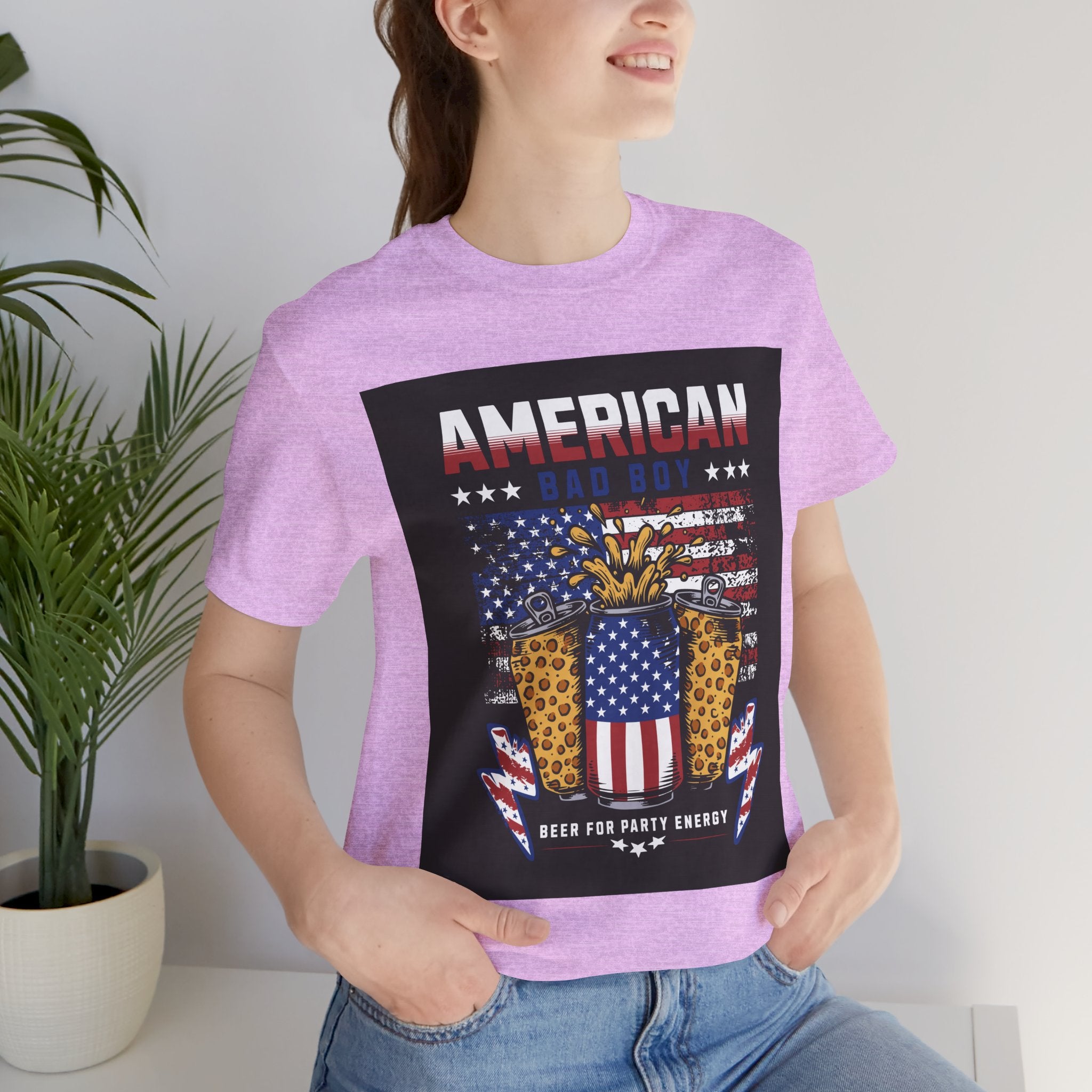 American Bad Boy Beer & BBQ T-Shirt