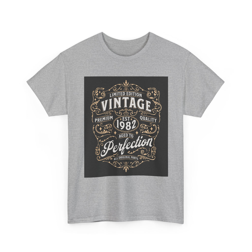 Vintage 1982 T-Shirt – Limited Edition Retro Birthday Gift
