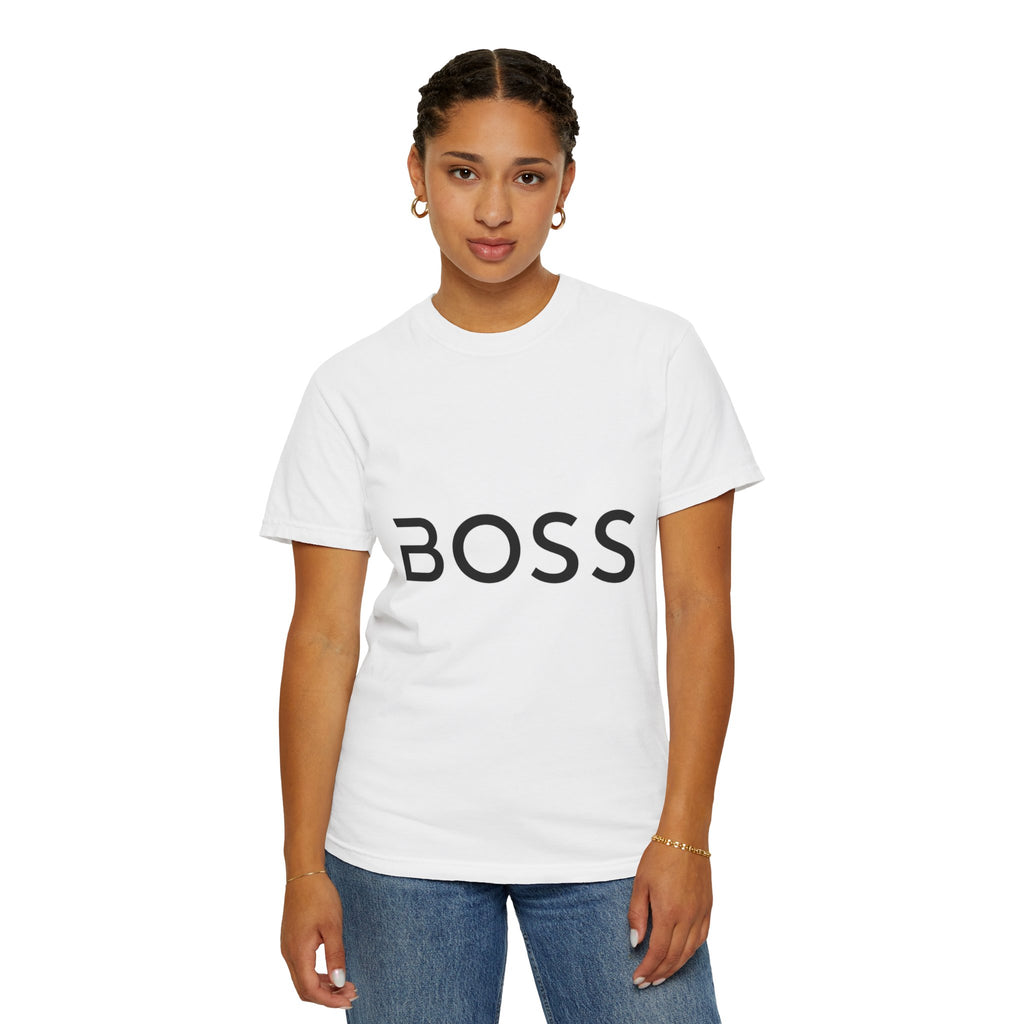 BOSS Graphic T-Shirt — Bold Minimalist Logo Tee for Confident Style