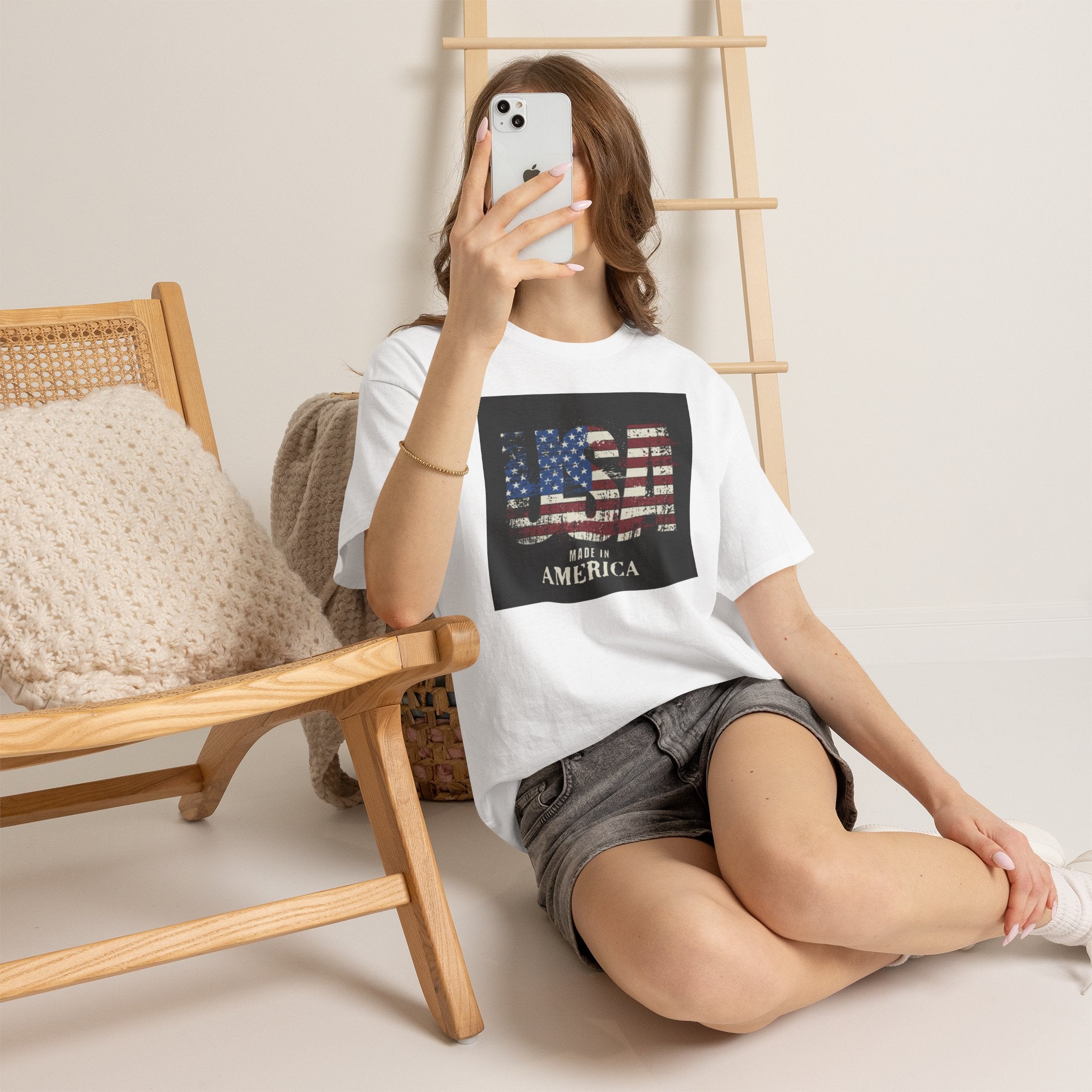 USA Flag 'Made in America' T-Shirt