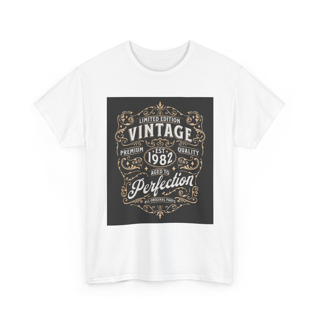 Vintage 1982 T-Shirt – Limited Edition Retro Birthday Gift
