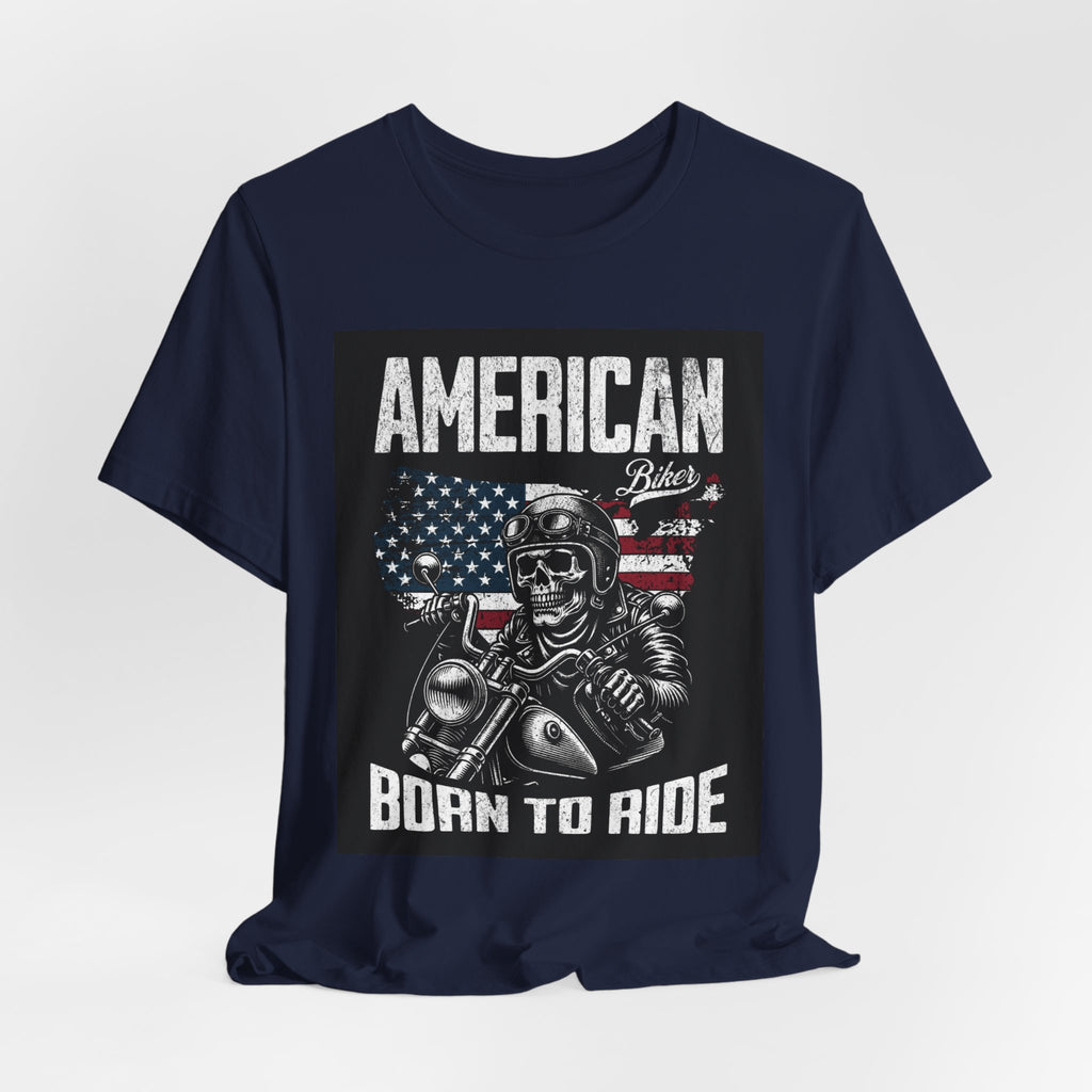 Born to Ride American Biker T-Shirt
