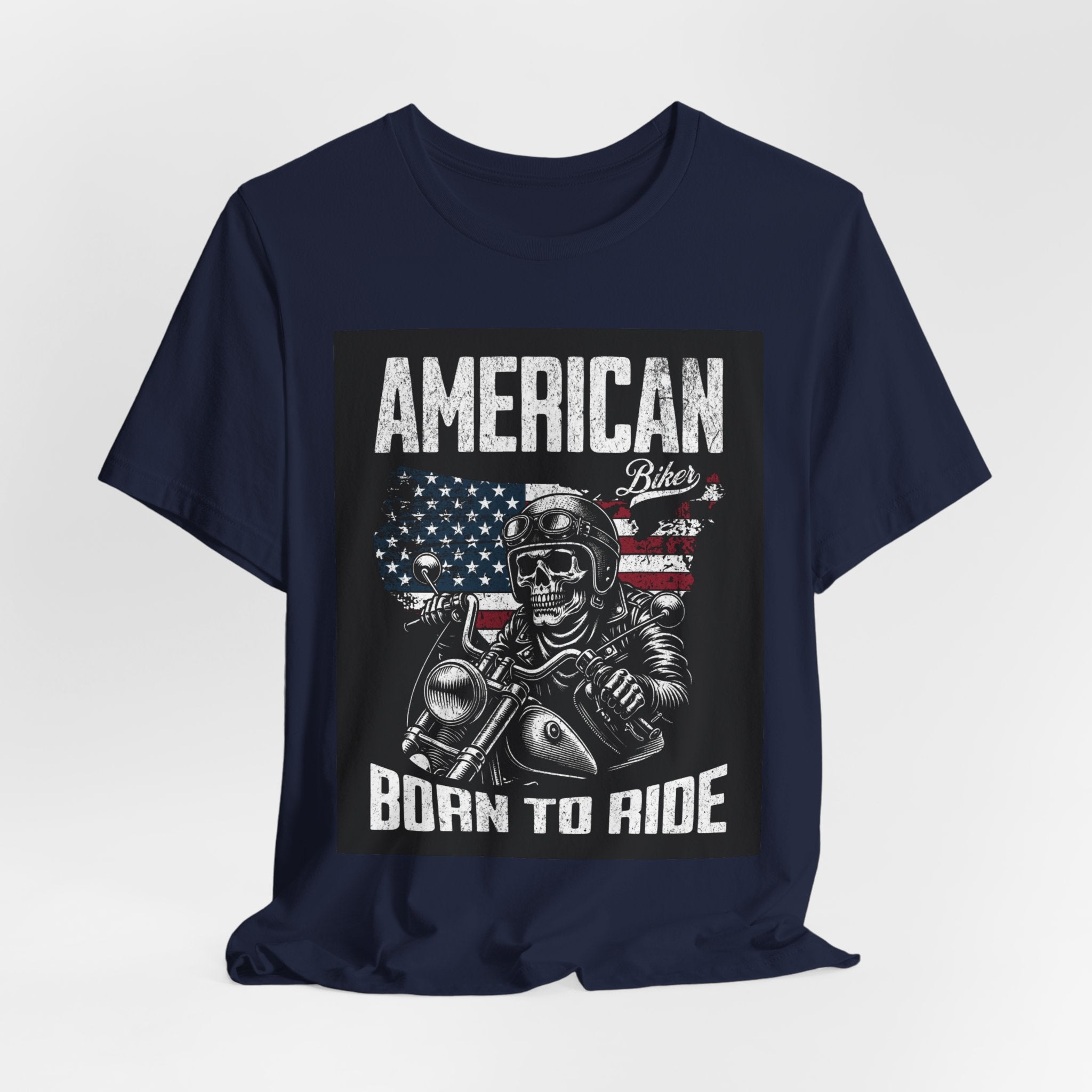 Born to Ride American Biker T-Shirt