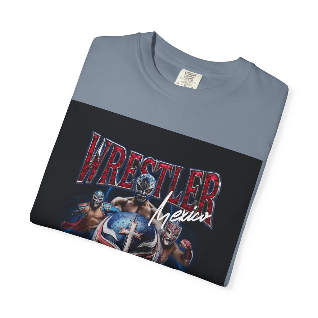 Wrestler Luchador Graphic T-Shirt — Mexican Masked Wrestling Tee