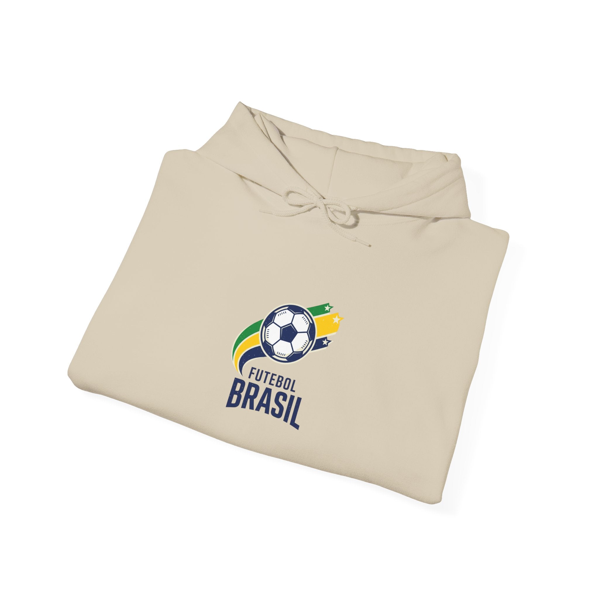 Brasil Soccer Crest Hoodie | Brazil Flag Colors, National Pride