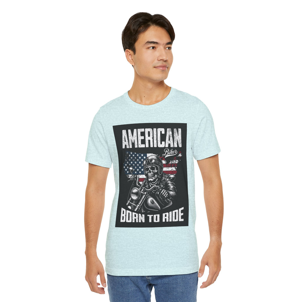 Born to Ride American Biker T-Shirt
