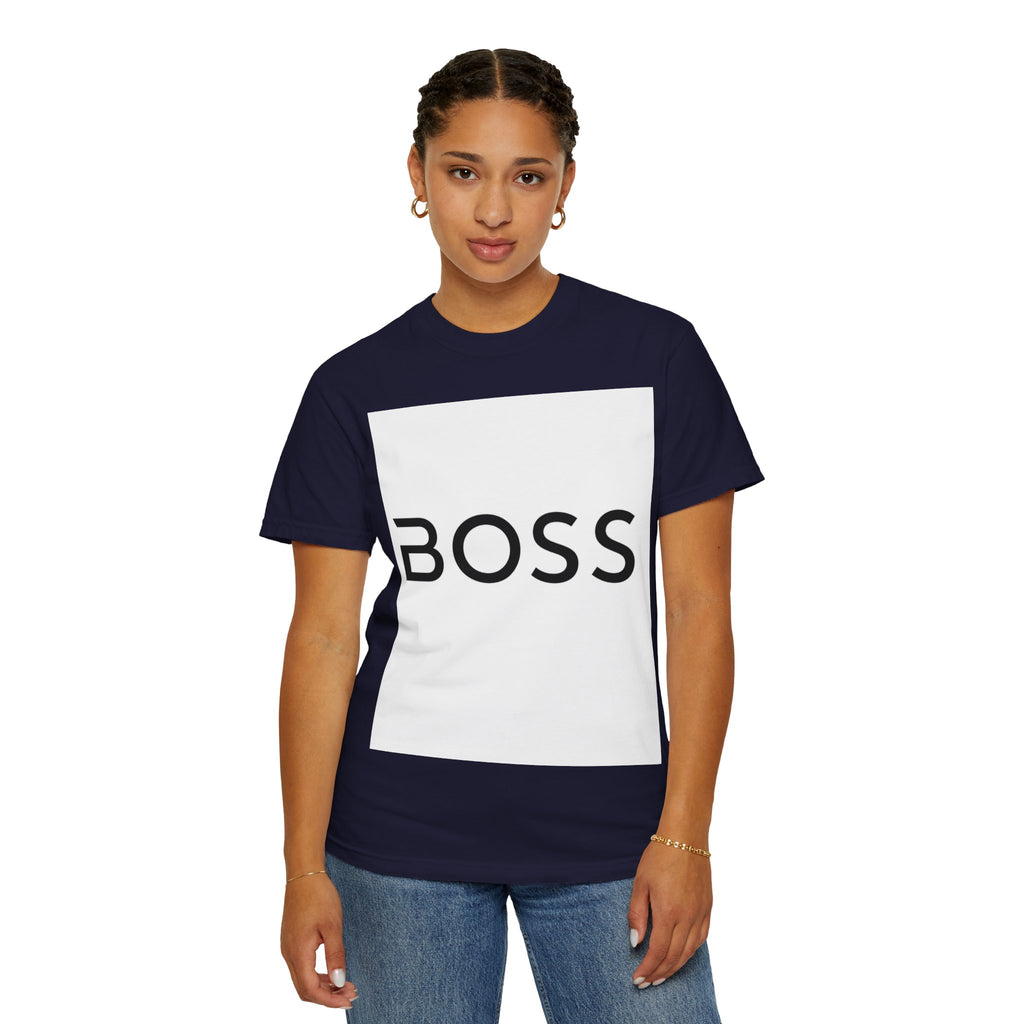 BOSS Graphic T-Shirt — Bold Minimalist Logo Tee for Confident Style