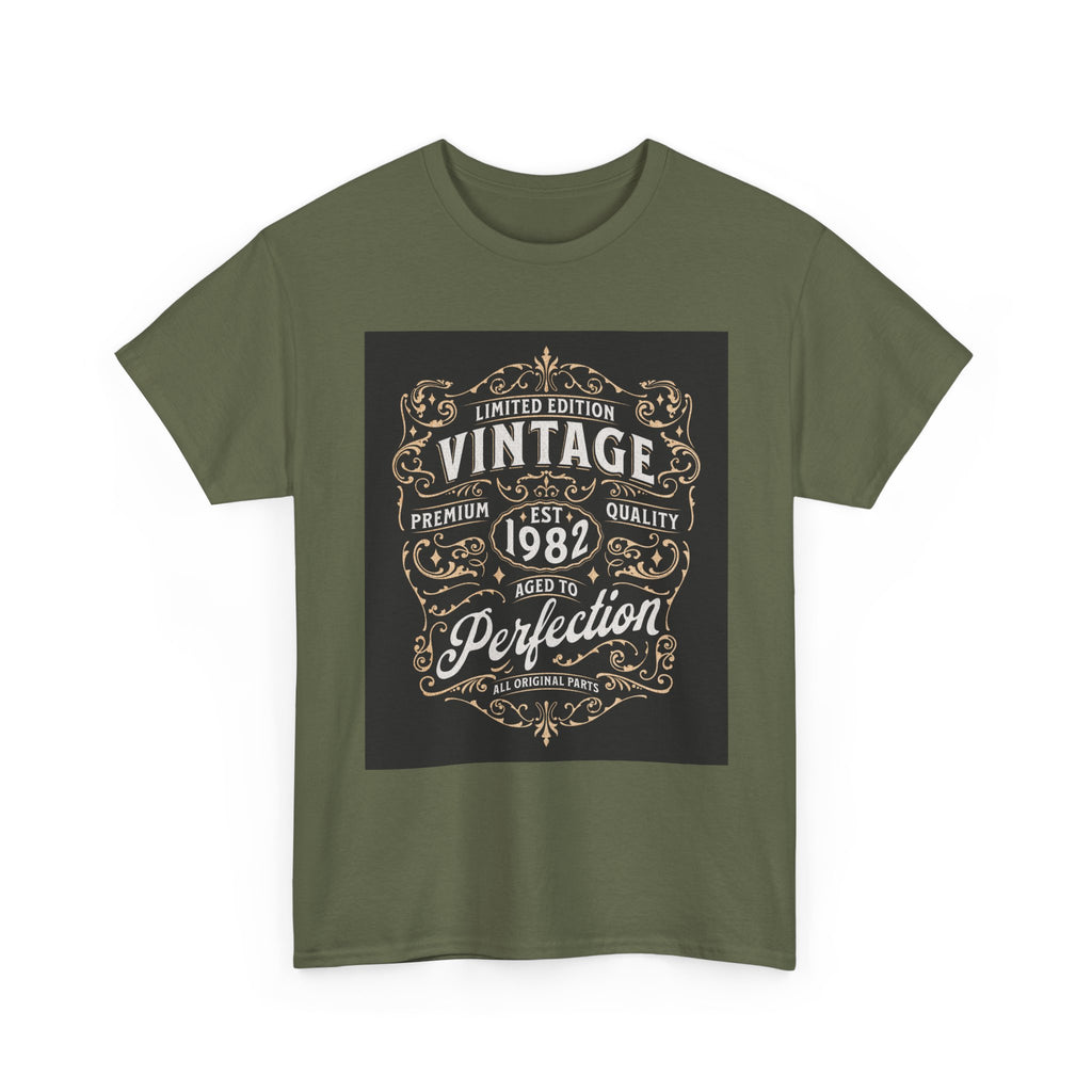 Vintage 1982 T-Shirt – Limited Edition Retro Birthday Gift