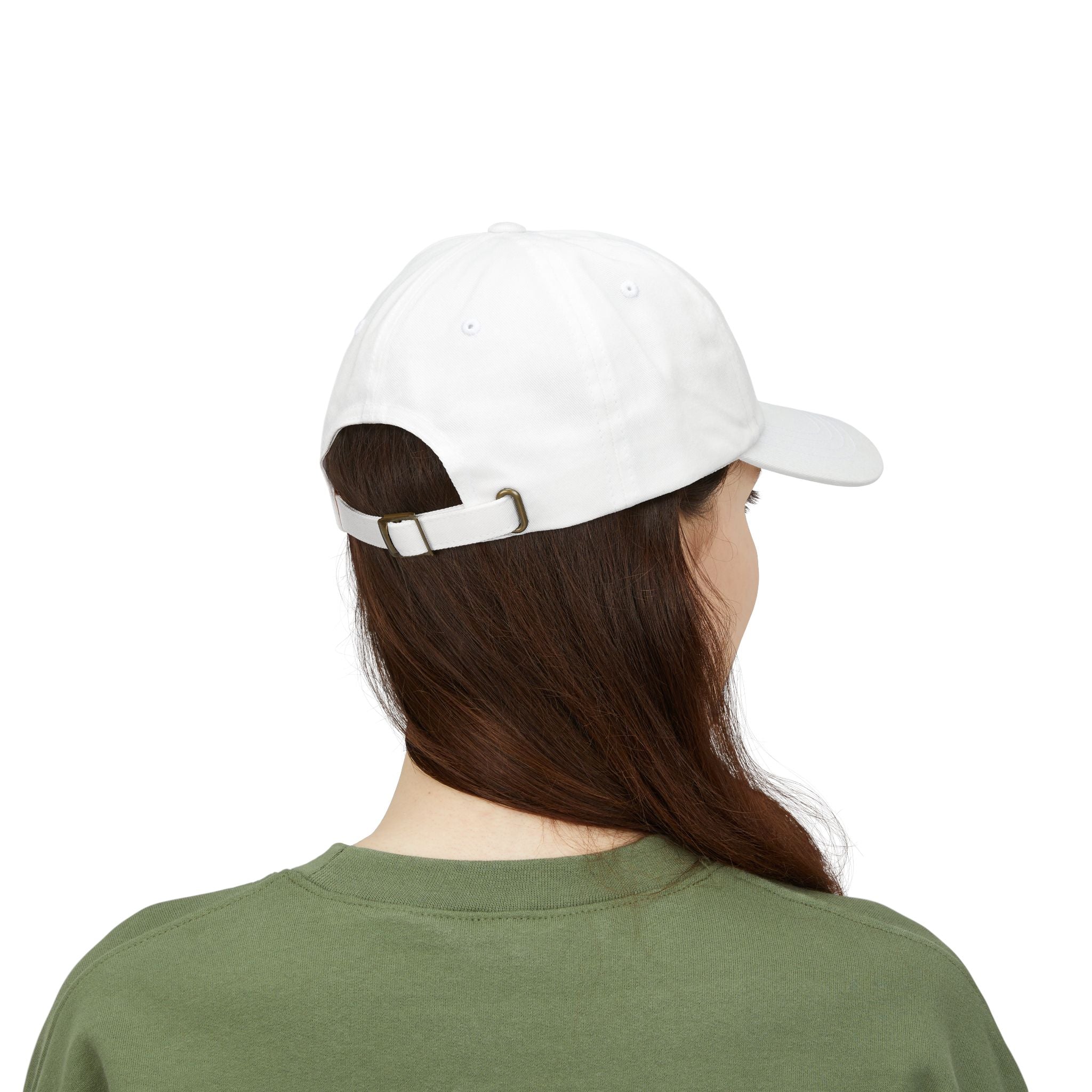 BOSS Embroidered Dad Cap - Classic White Baseball Hat