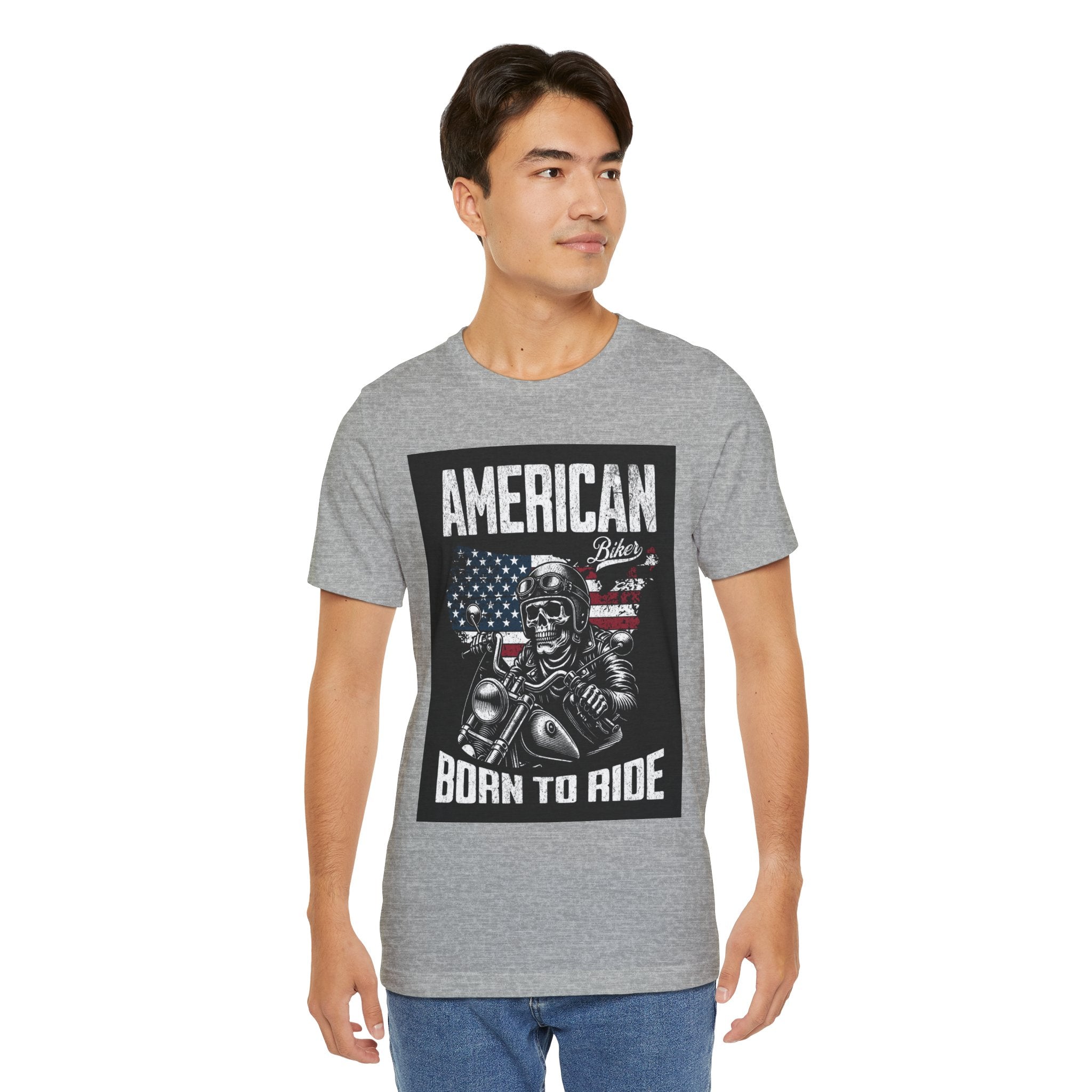 Born to Ride American Biker T-Shirt