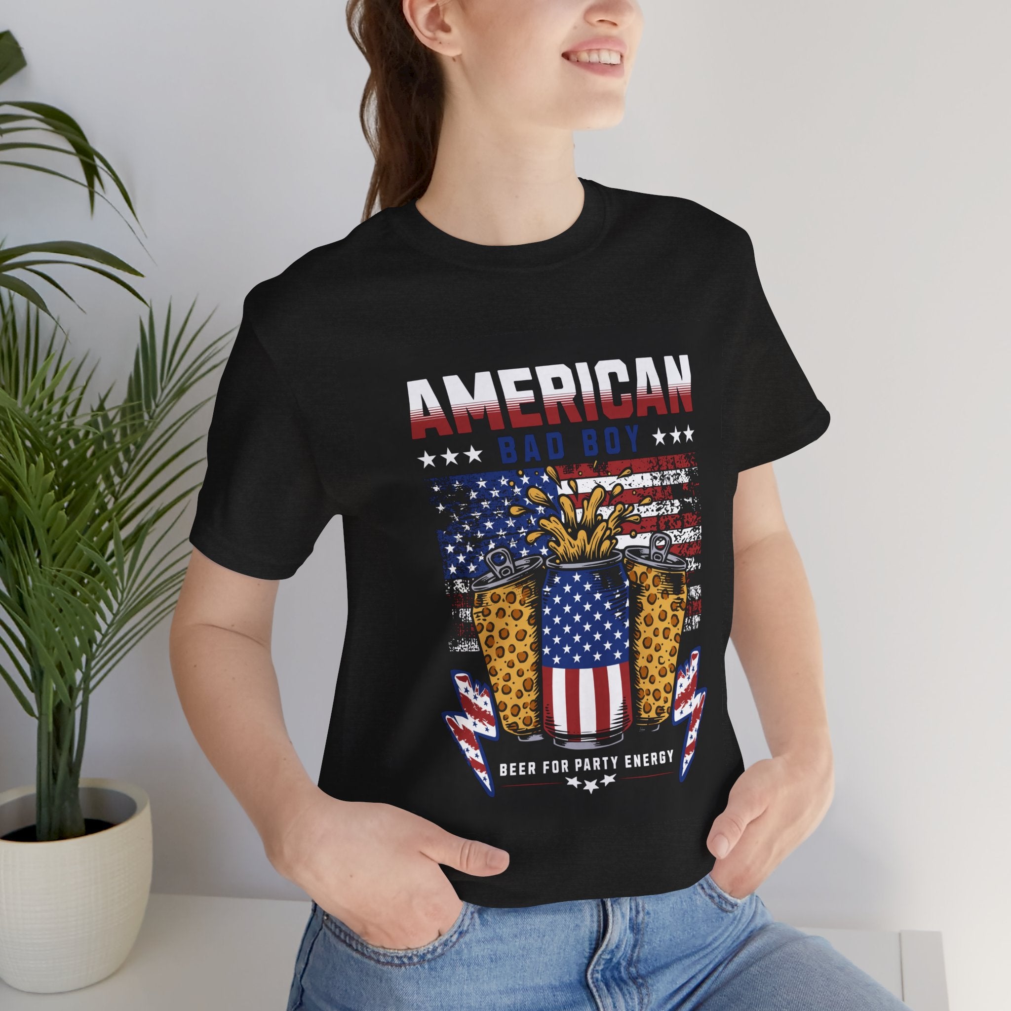 American Bad Boy Beer & BBQ T-Shirt