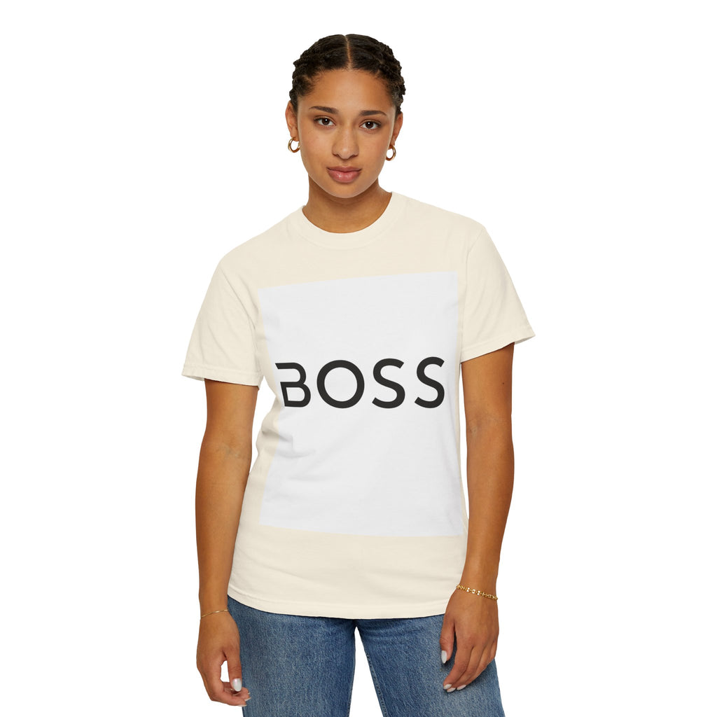 BOSS Graphic T-Shirt — Bold Minimalist Logo Tee for Confident Style
